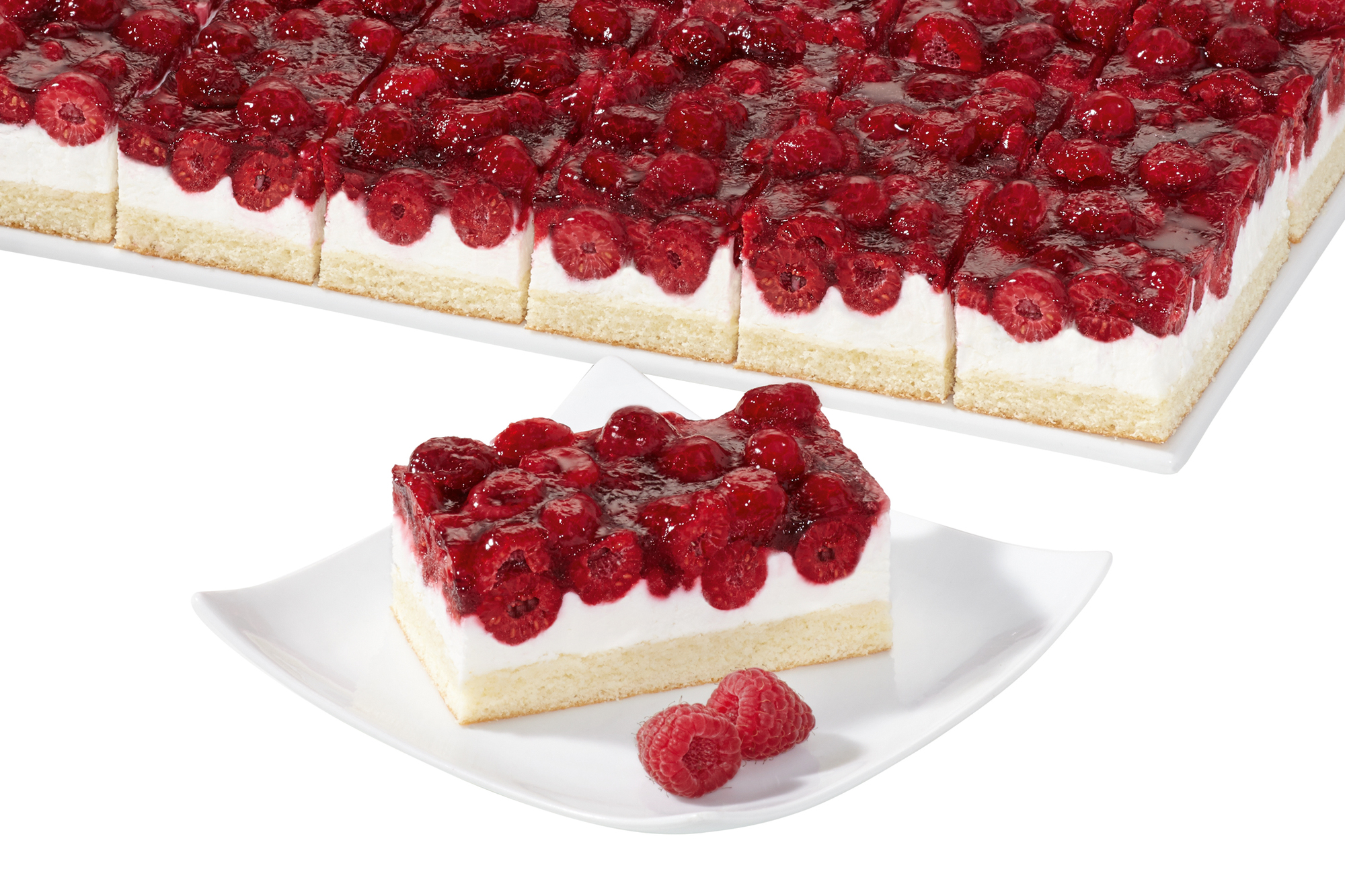 Himbeer-Quark-Schnitte 1350 g