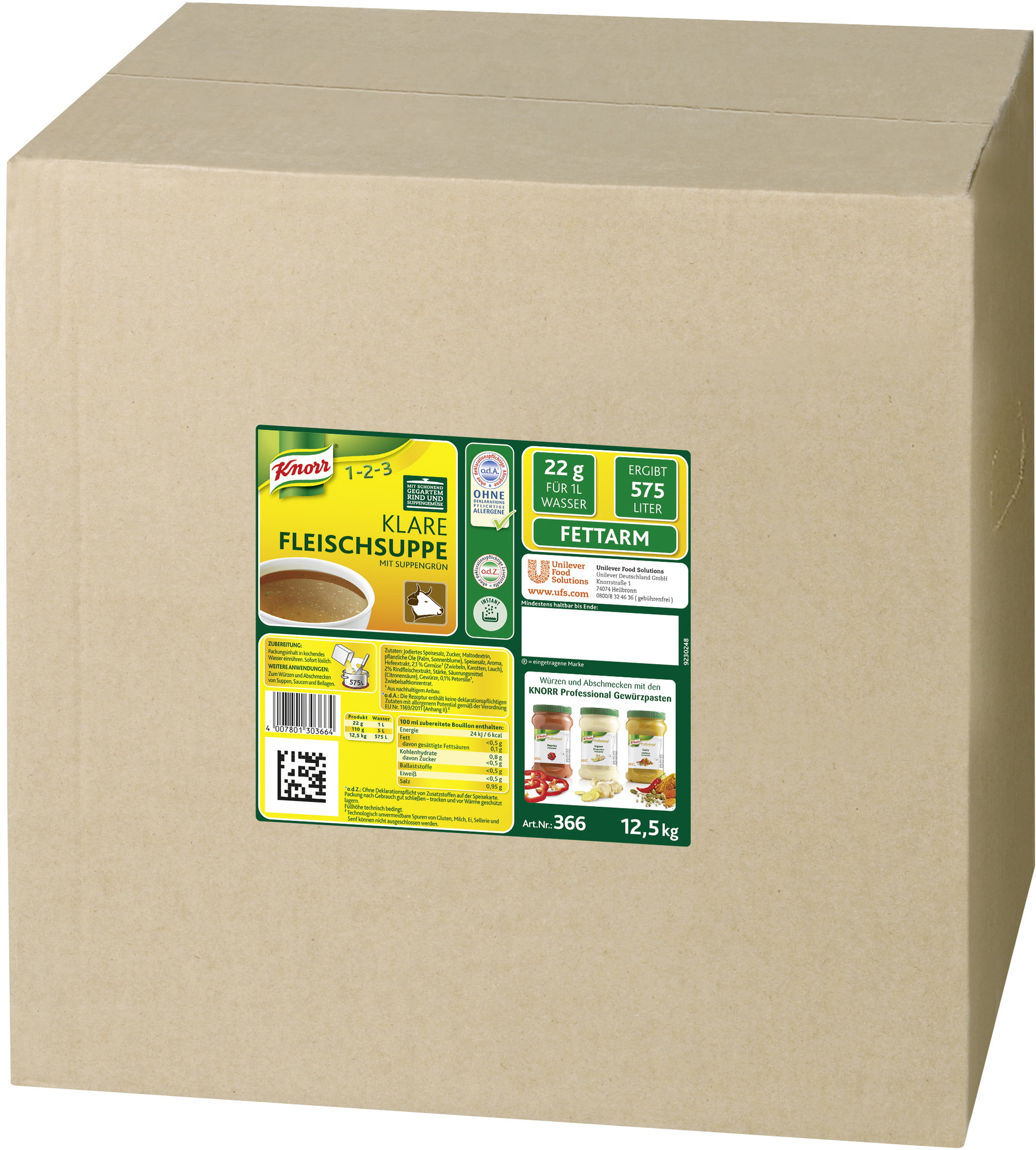 Klare Fleischsuppe 12,5kg | 434591.89764a8bf66a426ba7d805d1bfb0c3d1