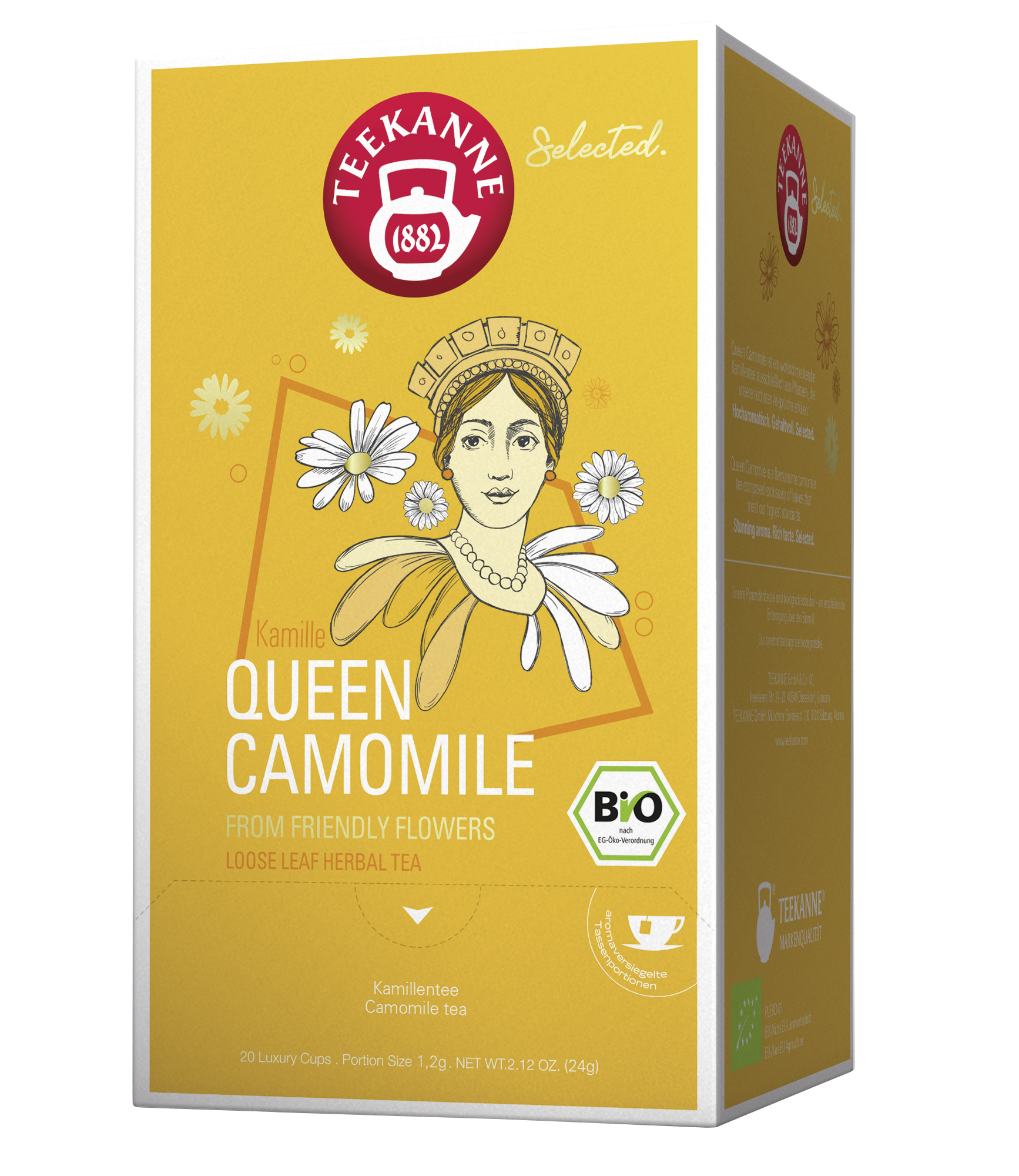 BIO Tee Luxury Cup Queen Camomile 20er