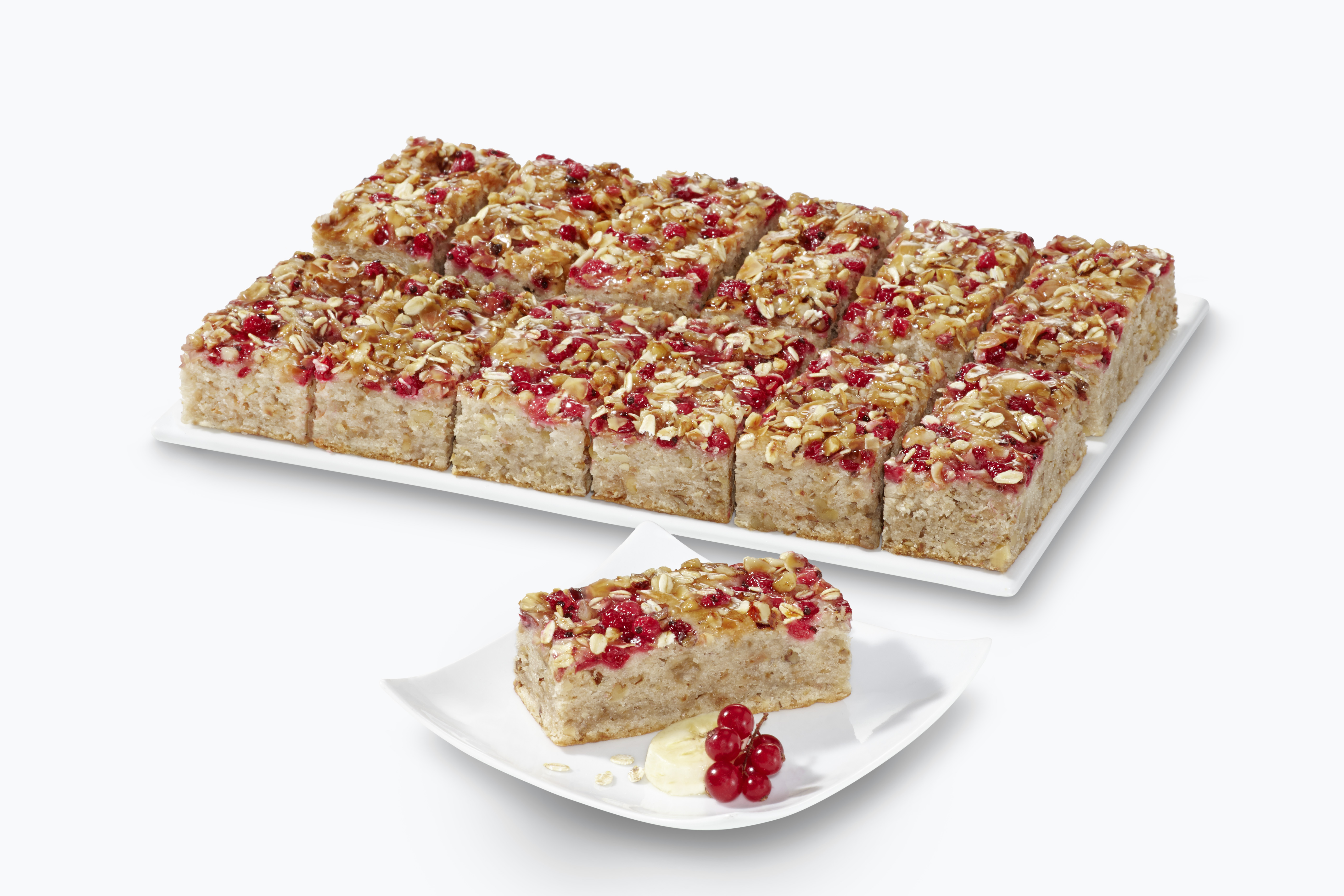 Banane-Johannisbeer-Schnitte vegan 1150g