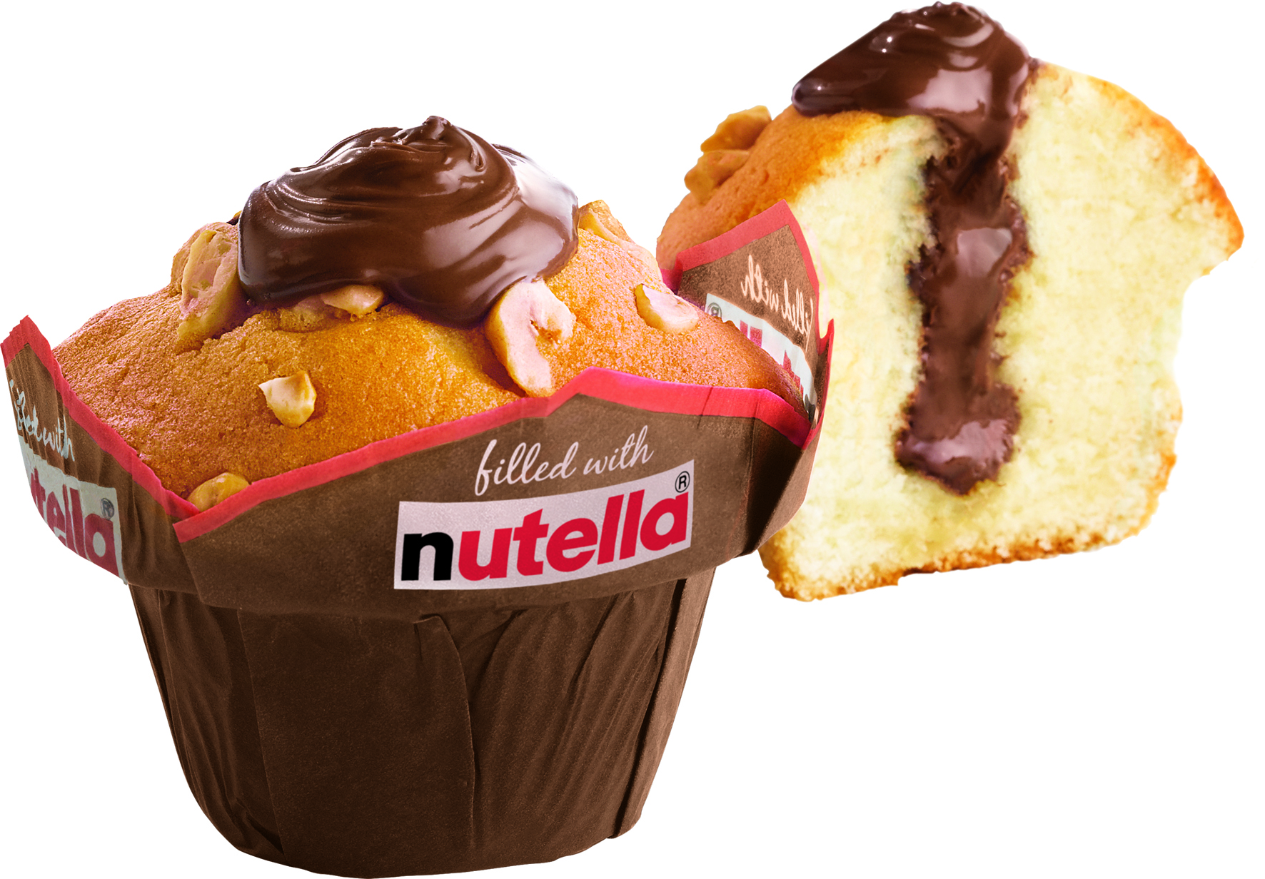 Muffin mit nutella 110g