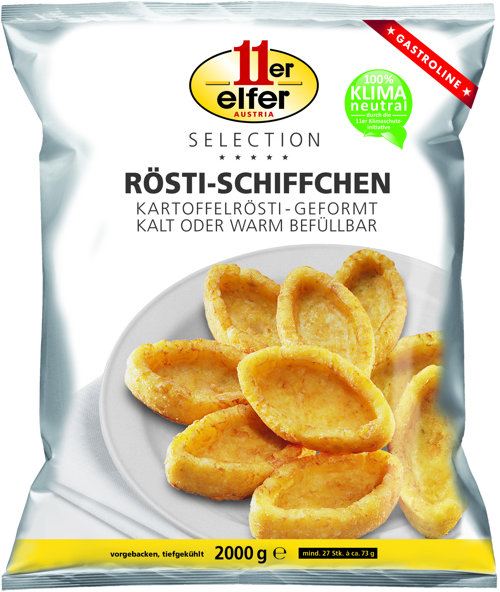 Rösti-Schiffchen 2000g