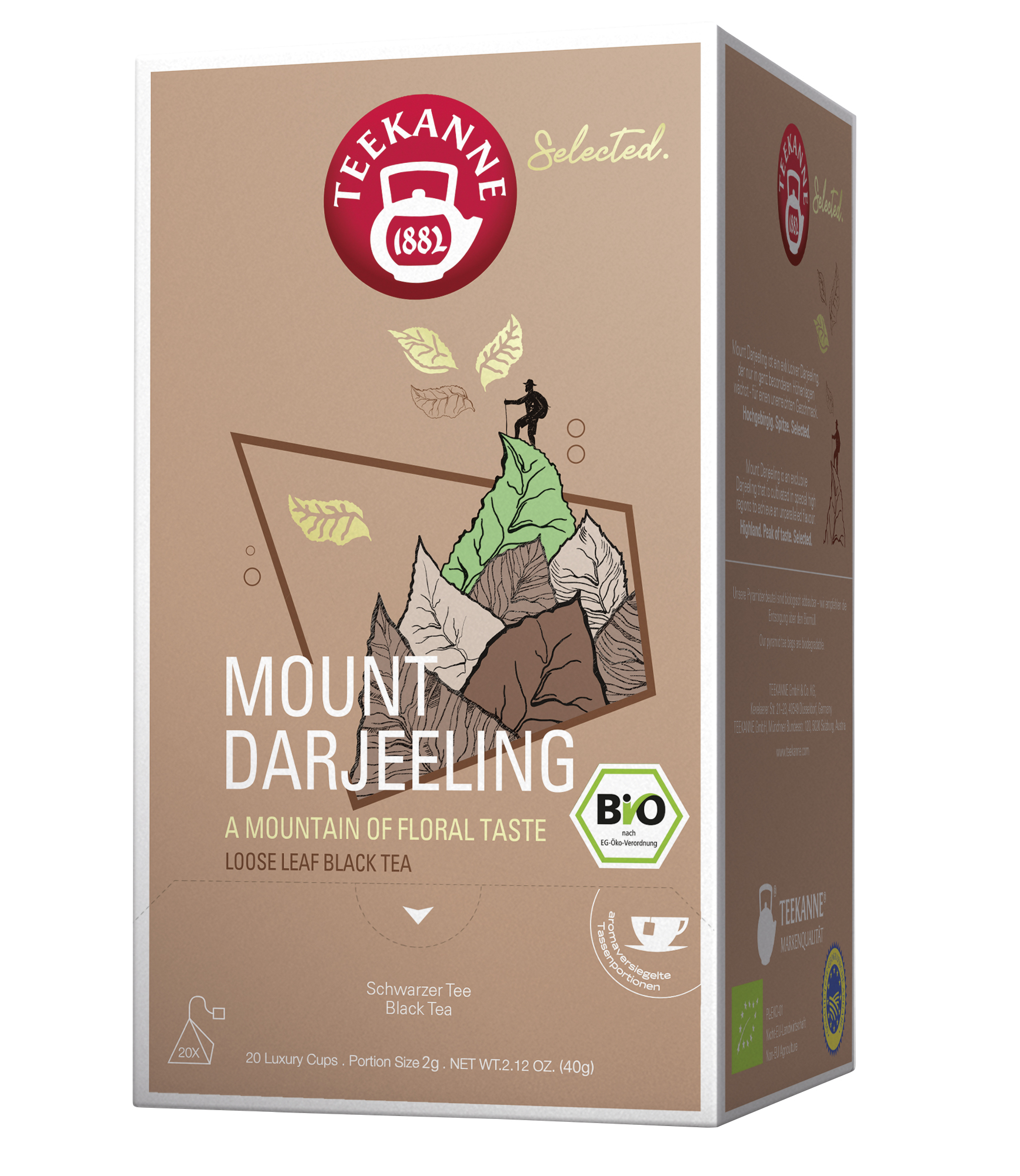 BIO Tee Luxury Cup Mount Darjeeling 20er