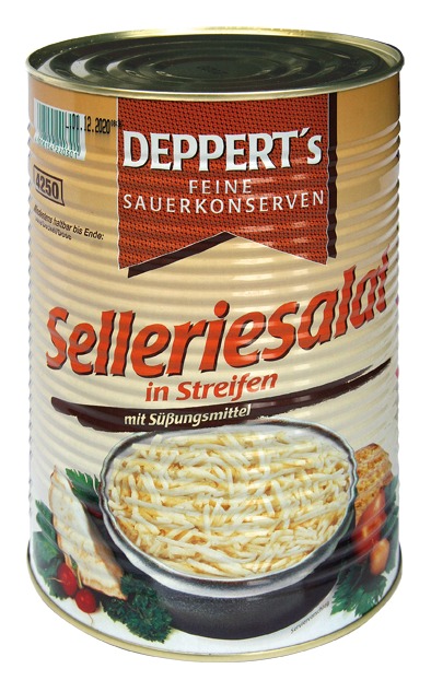 Selleriesalat in Streifen 4250 ml
