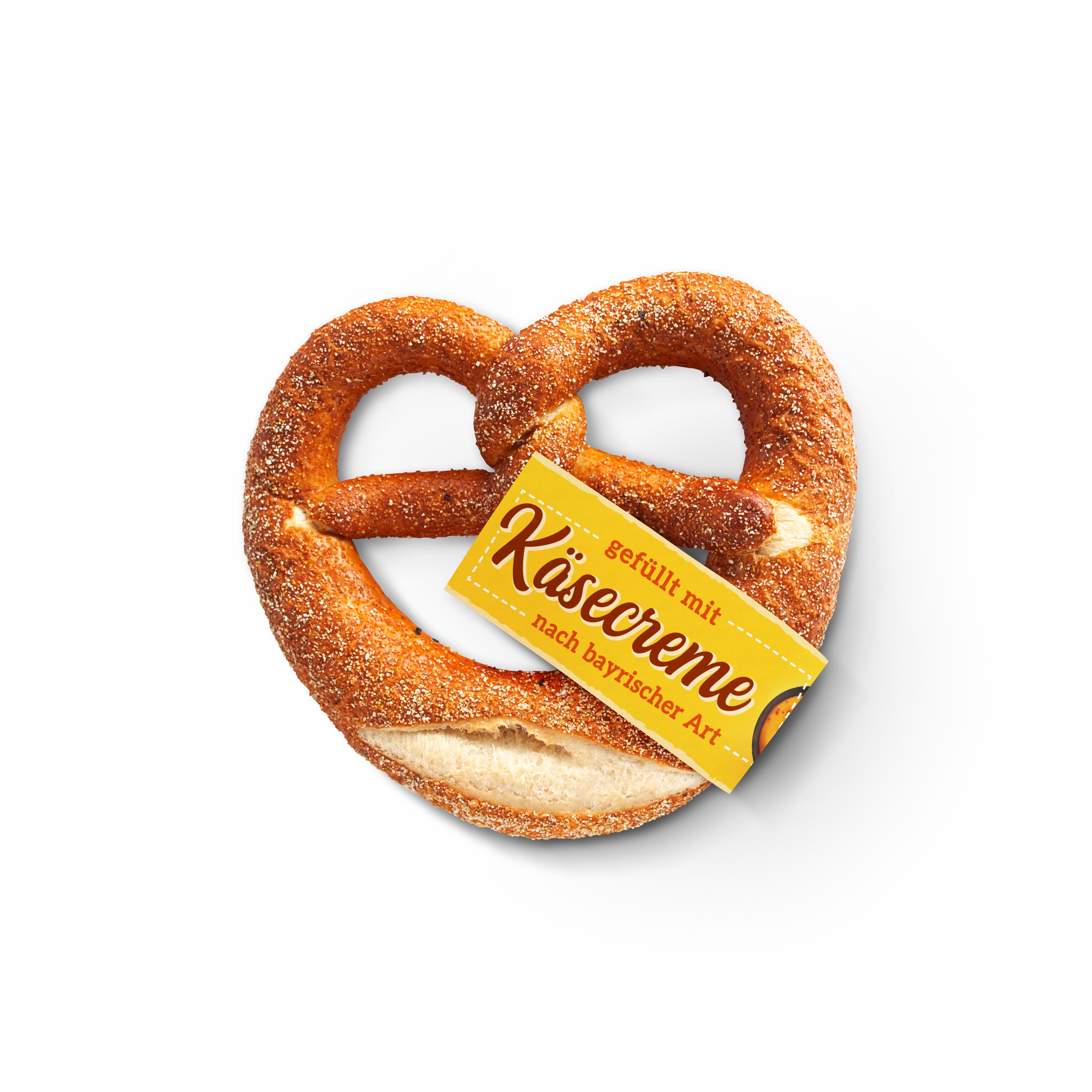 Laugenbrezel gefüllt mit Käsecreme 80g