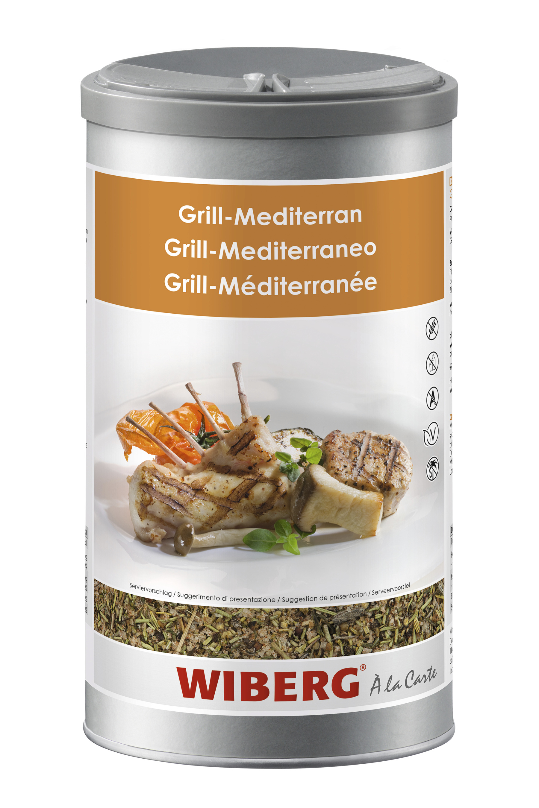 Grill-Mediterran Gewürzsalz (540 g ) 1200 ml