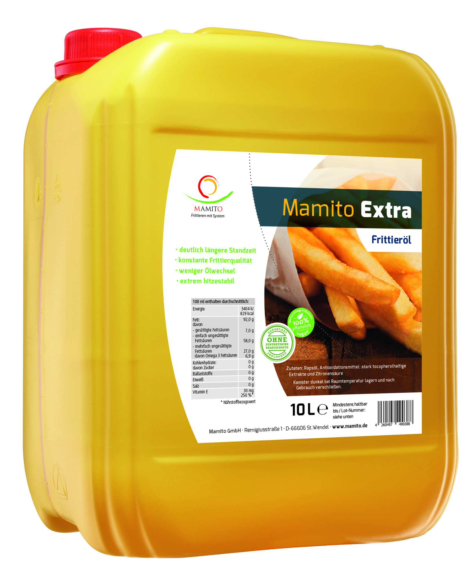 Maxfrit Extra Fittieröl 10ltr