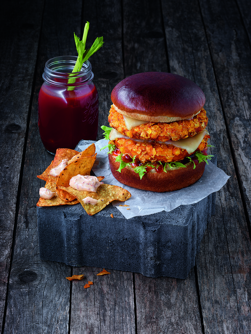 Crunchy Chikn Burger 135g