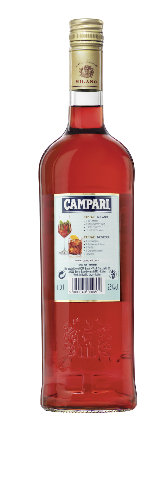 Campari 25% vol. 1000ml