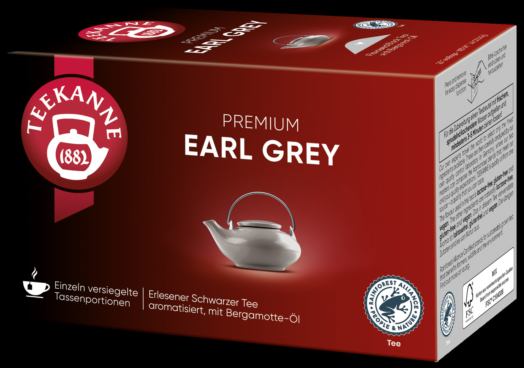 Tee Premium Earl Grey 20er