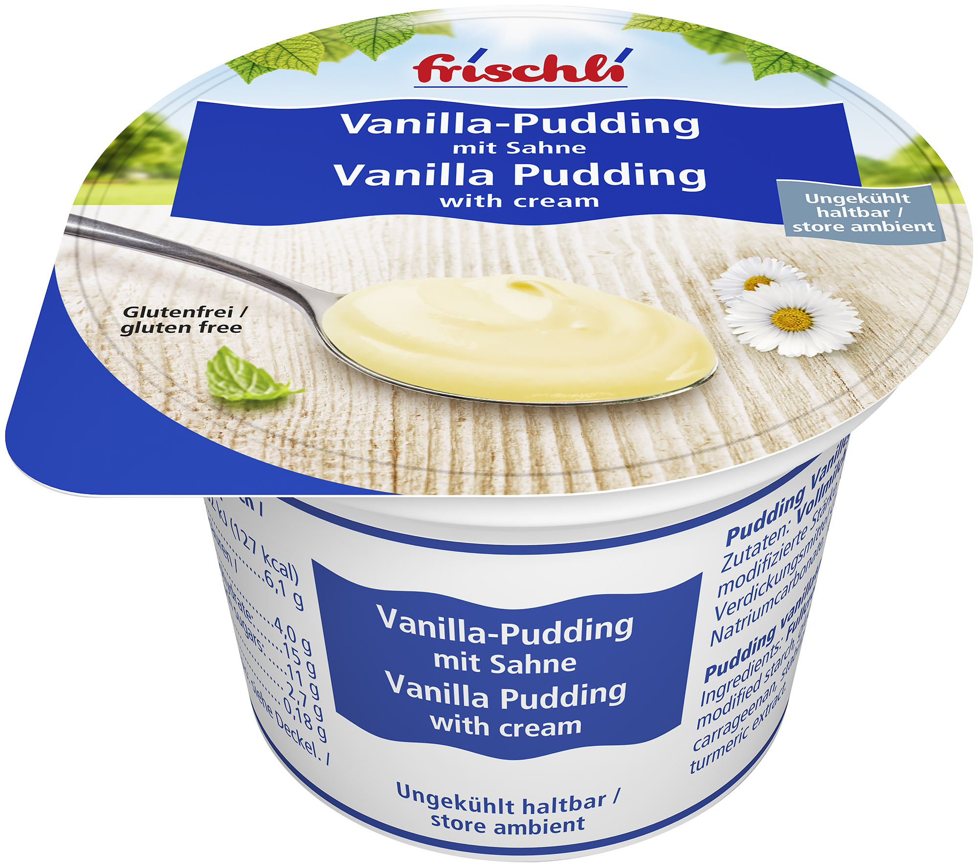 Pudding mit Sahne Vanilla 85g