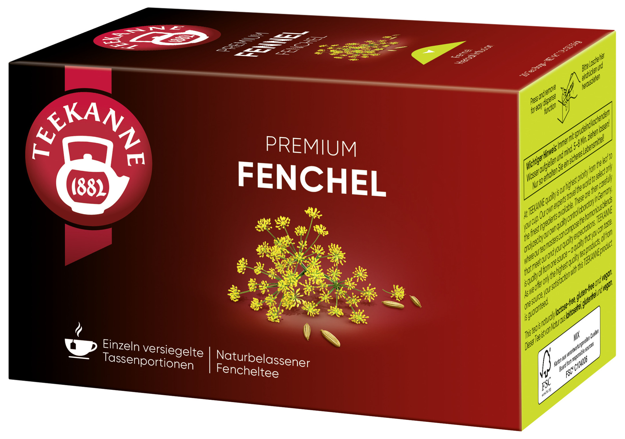 Tee Premium Fenchel 20er