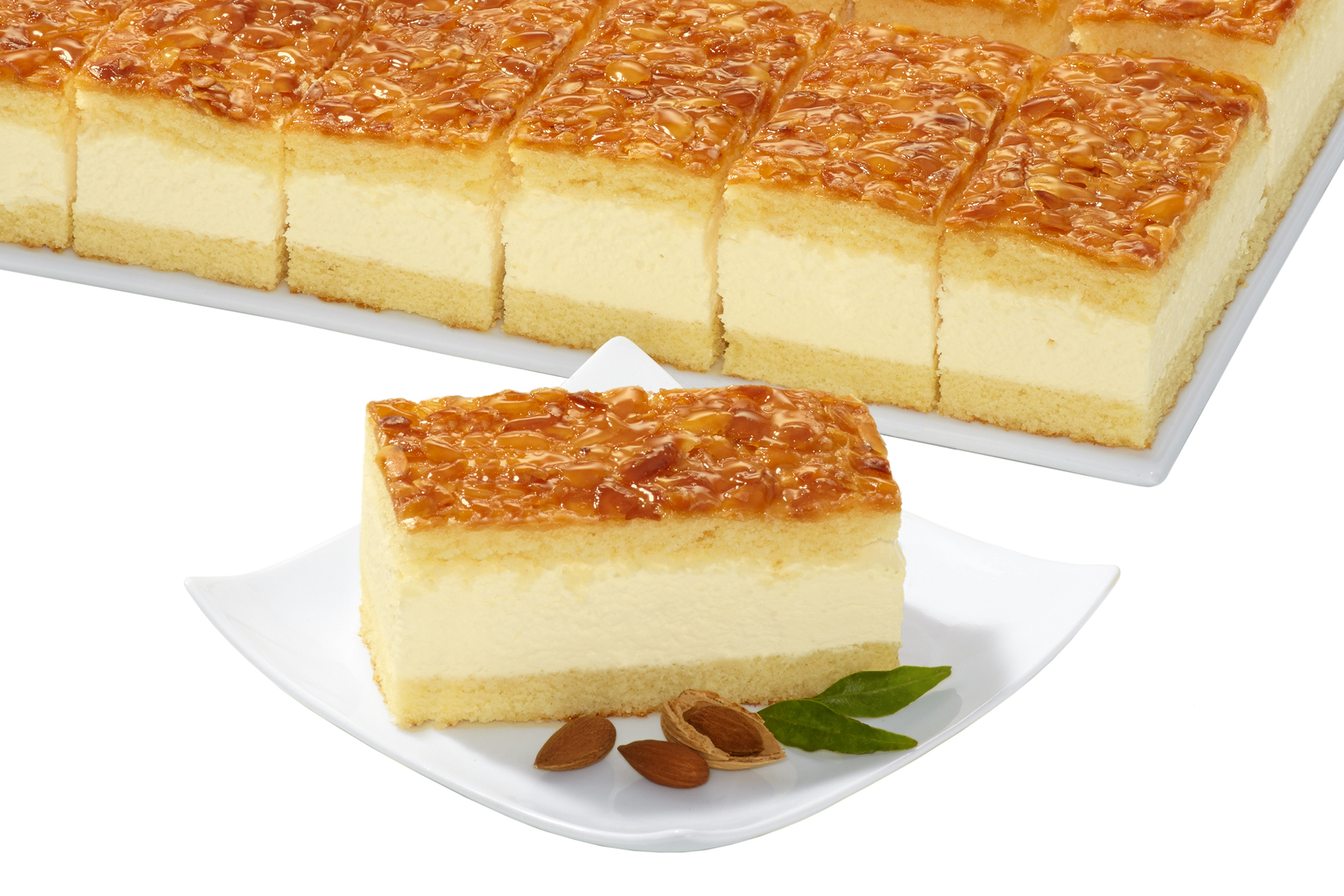 Mandel-Bienenstich-Schnitte 1050g
