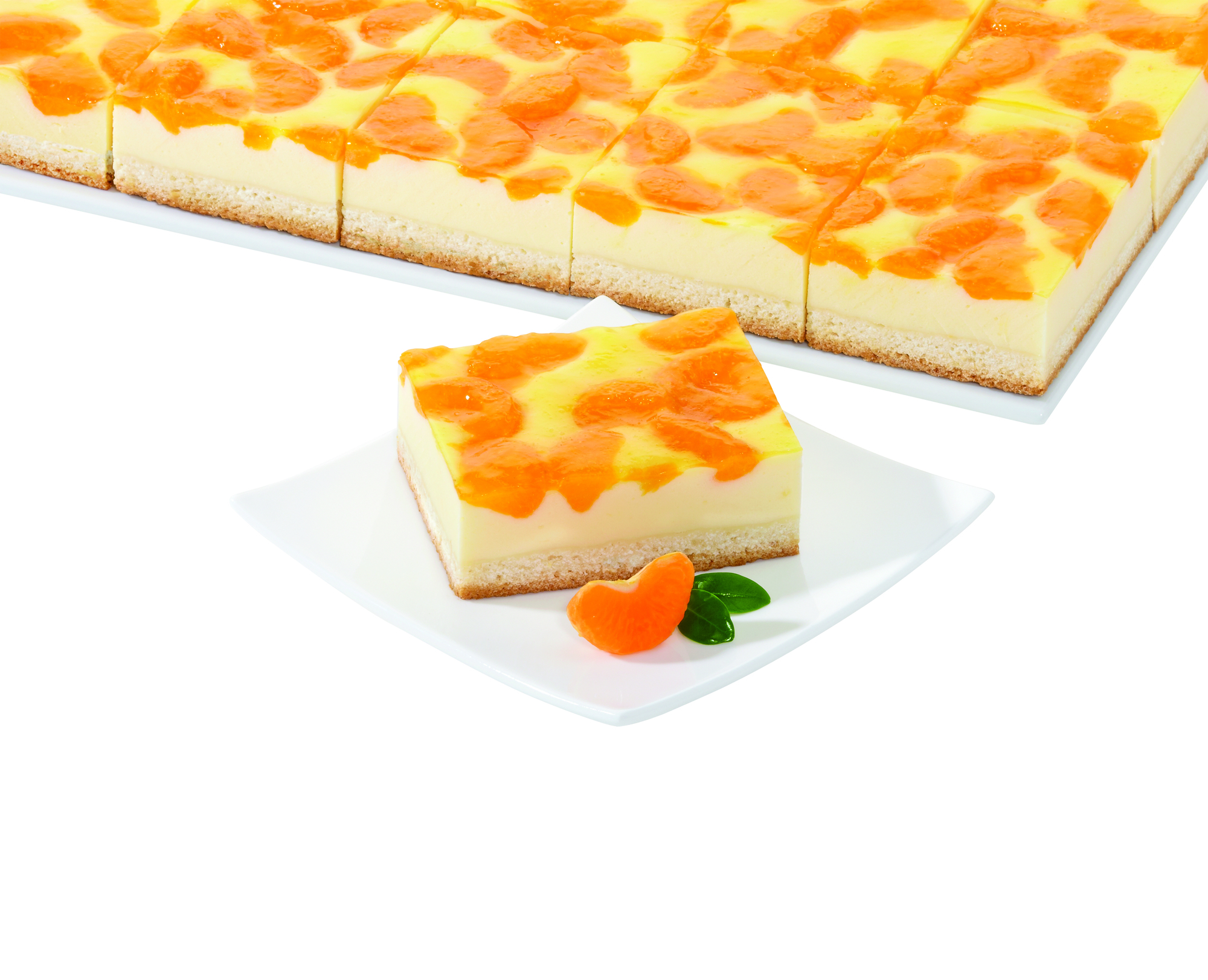 Käse-Mandarinen-Schnitte 3200g