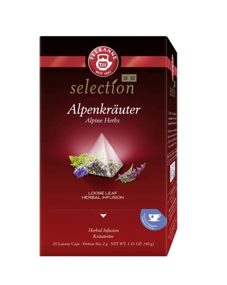 Tee Luxury Cup Alpenkräuter 20er