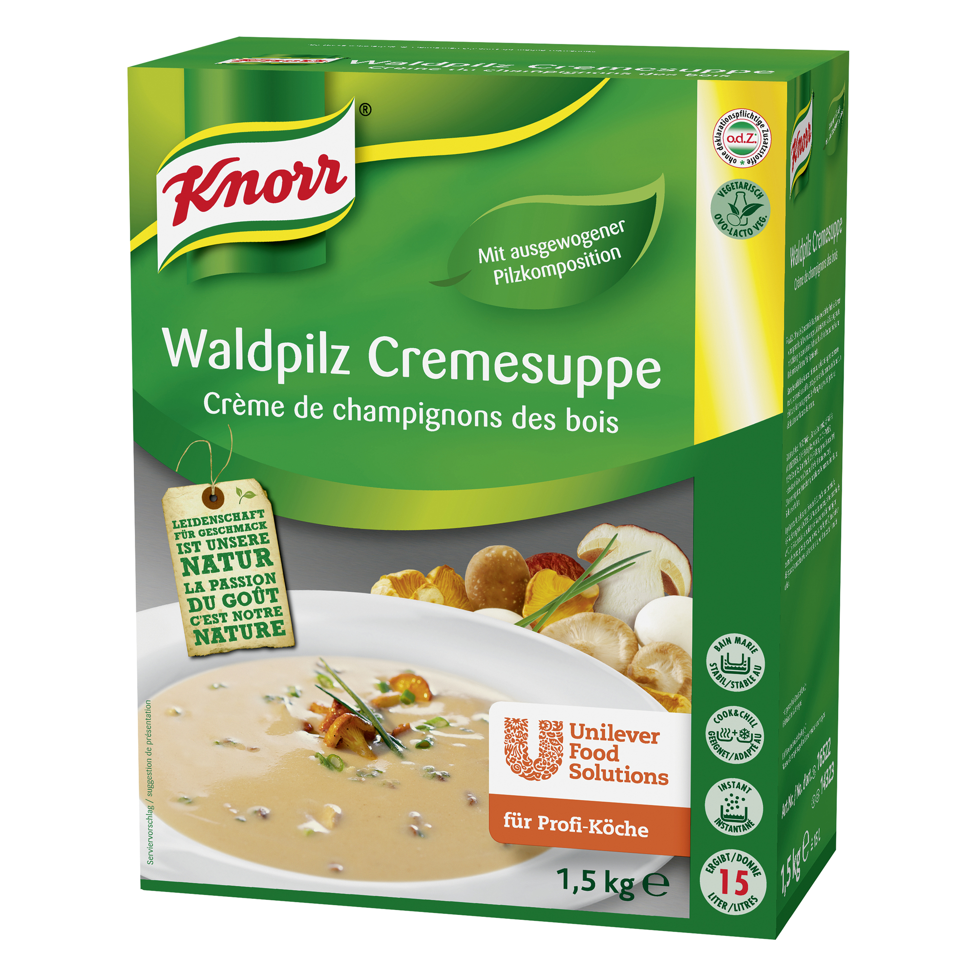 Waldpilz Cremesuppe 1500g