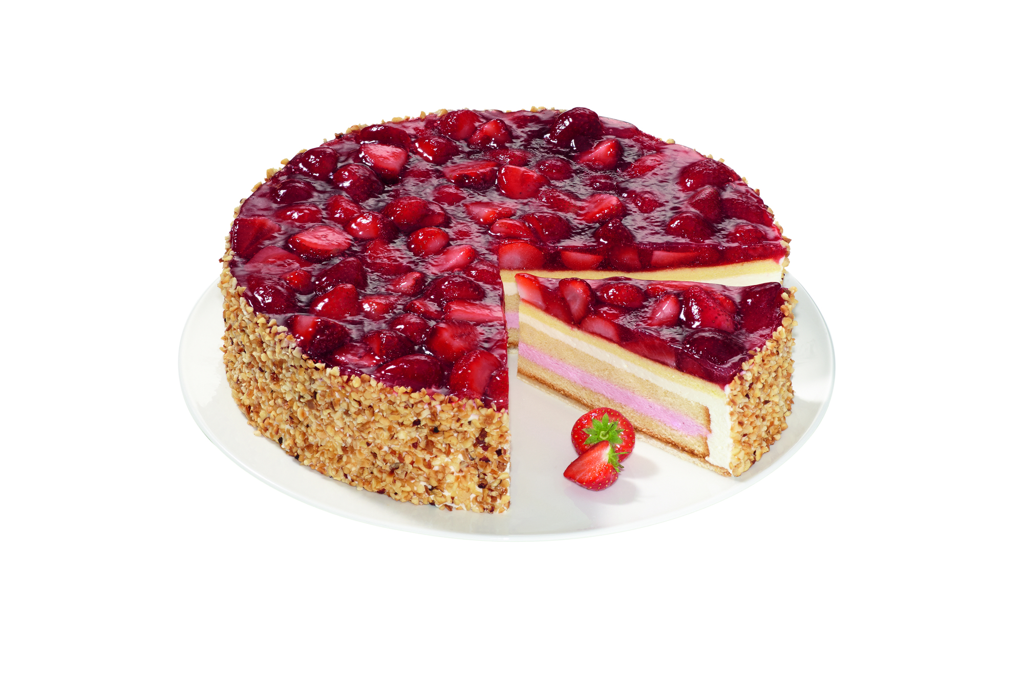 Erdbeer-Buttermilch-Torte 2250g