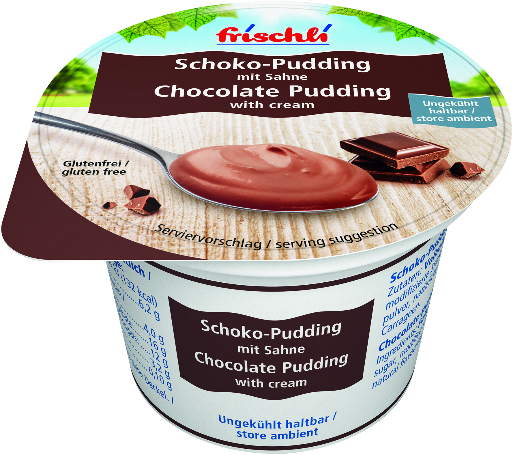 Pudding mit Sahne Schoko 85g