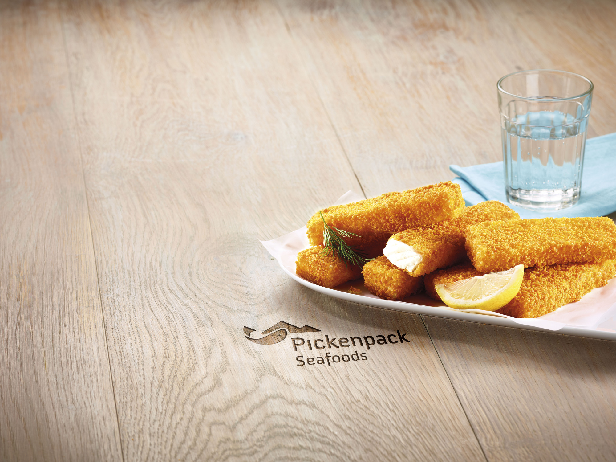 Fischstäbchen aus Fischfilet 30g