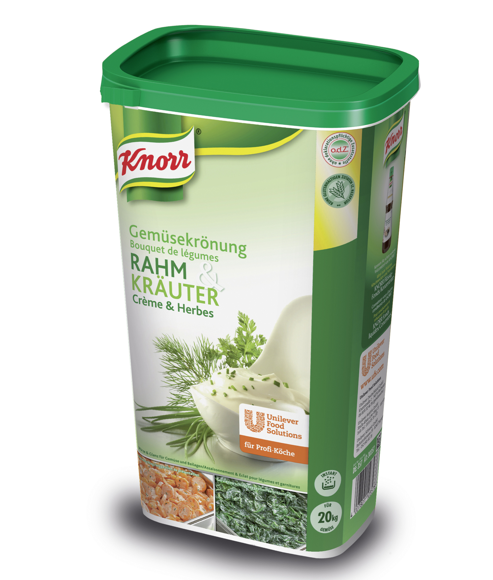 Gemüsekrönung Rahm/Kraeuter 1000 g