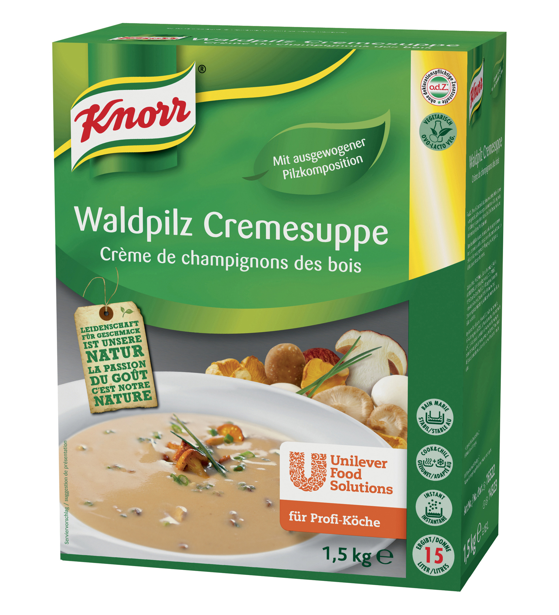 Waldpilz Cremesuppe 1500g | 755507.89764a8bf66a426ba7d805d1bfb0c3d1