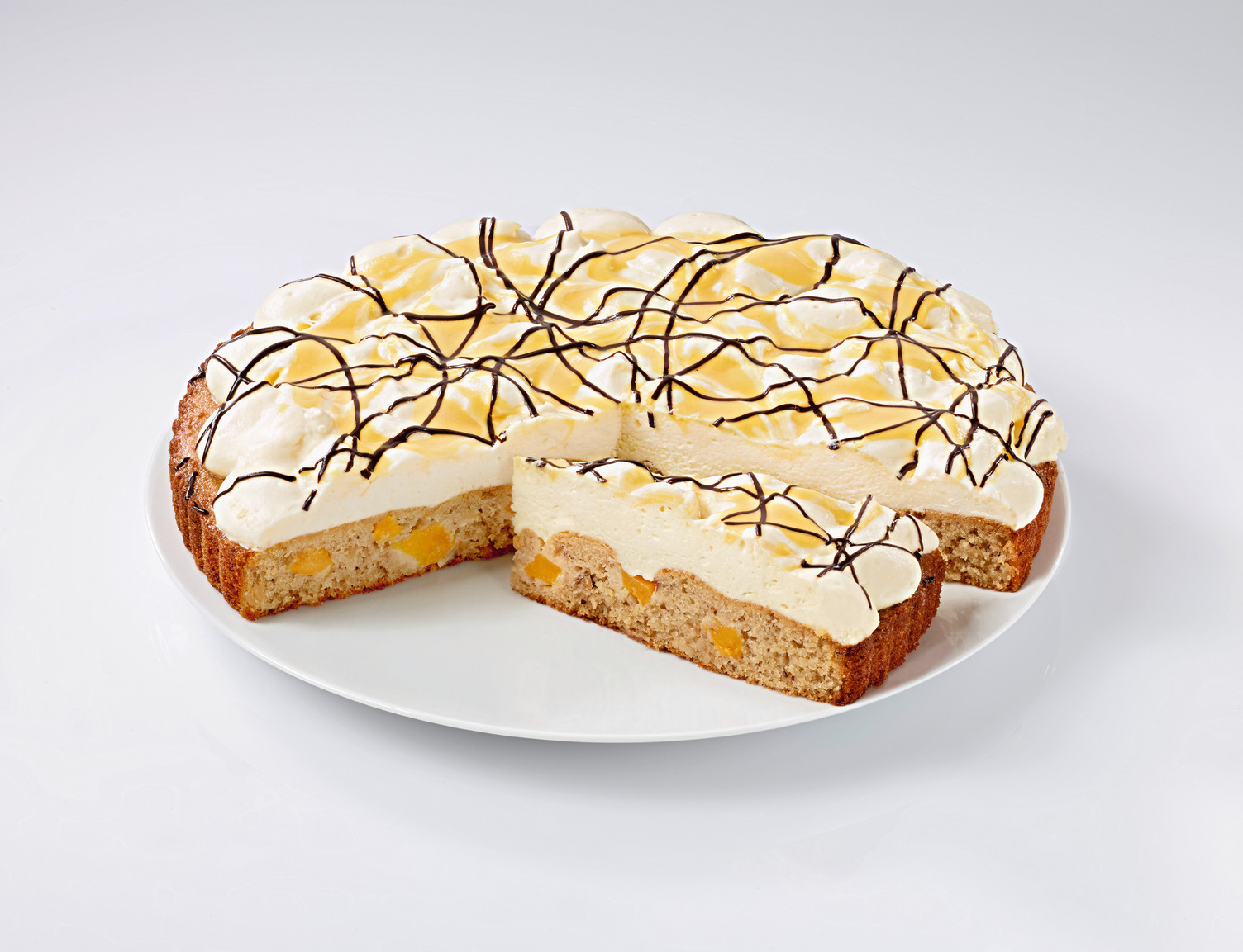 Sahne Cake Pfirsich Eierlikör 1150g