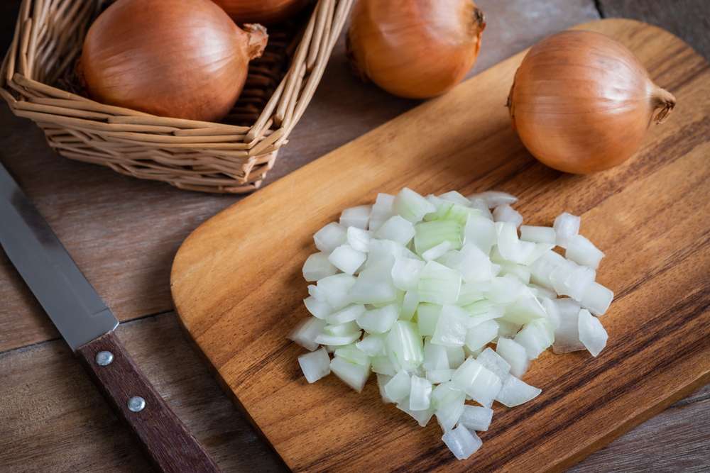 Zwiebelwürfel