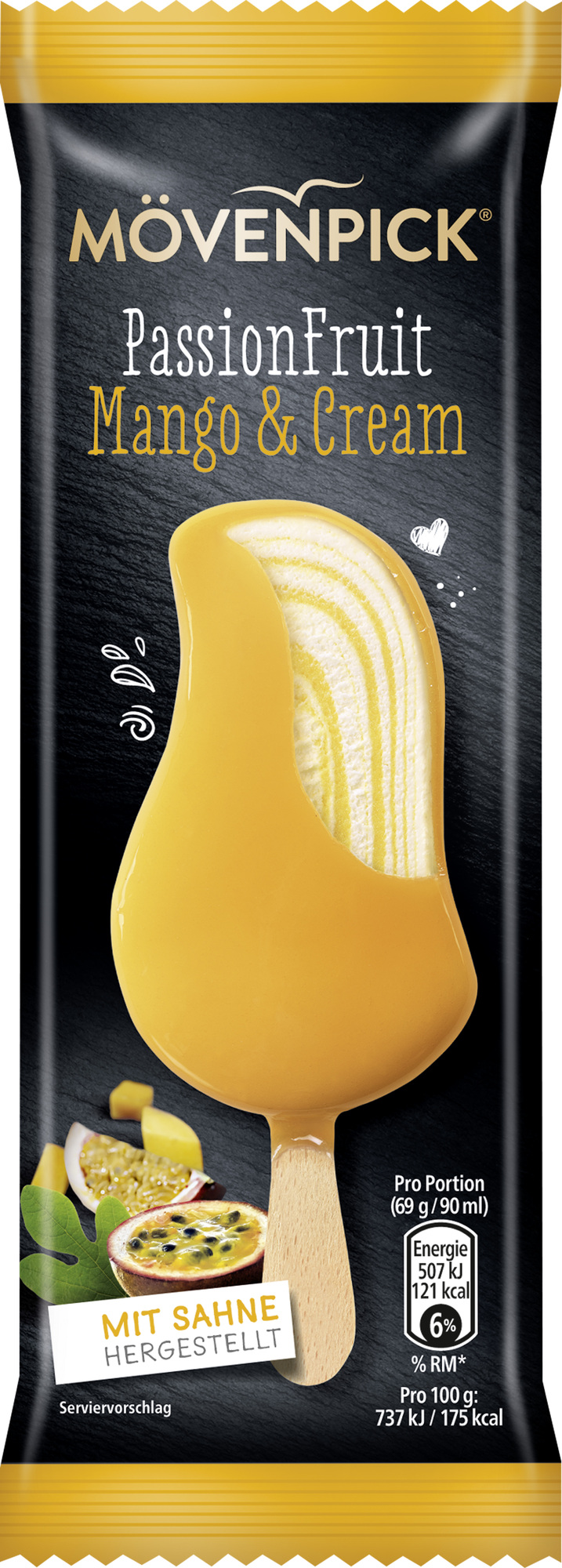 Passion Fruit Mango & Cream Eis 90ml