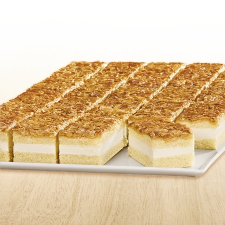 Mandel-Bienenstich-Schnitte 2000g