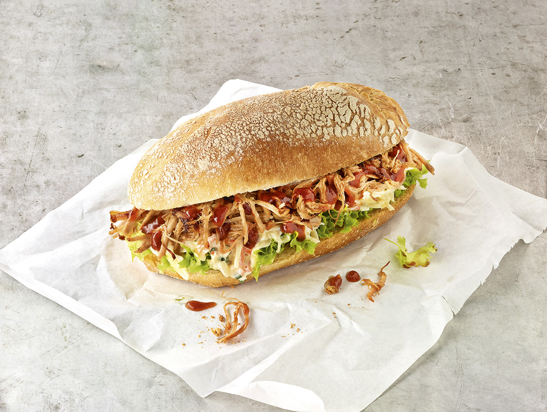 Pulled Pork Burger 100g