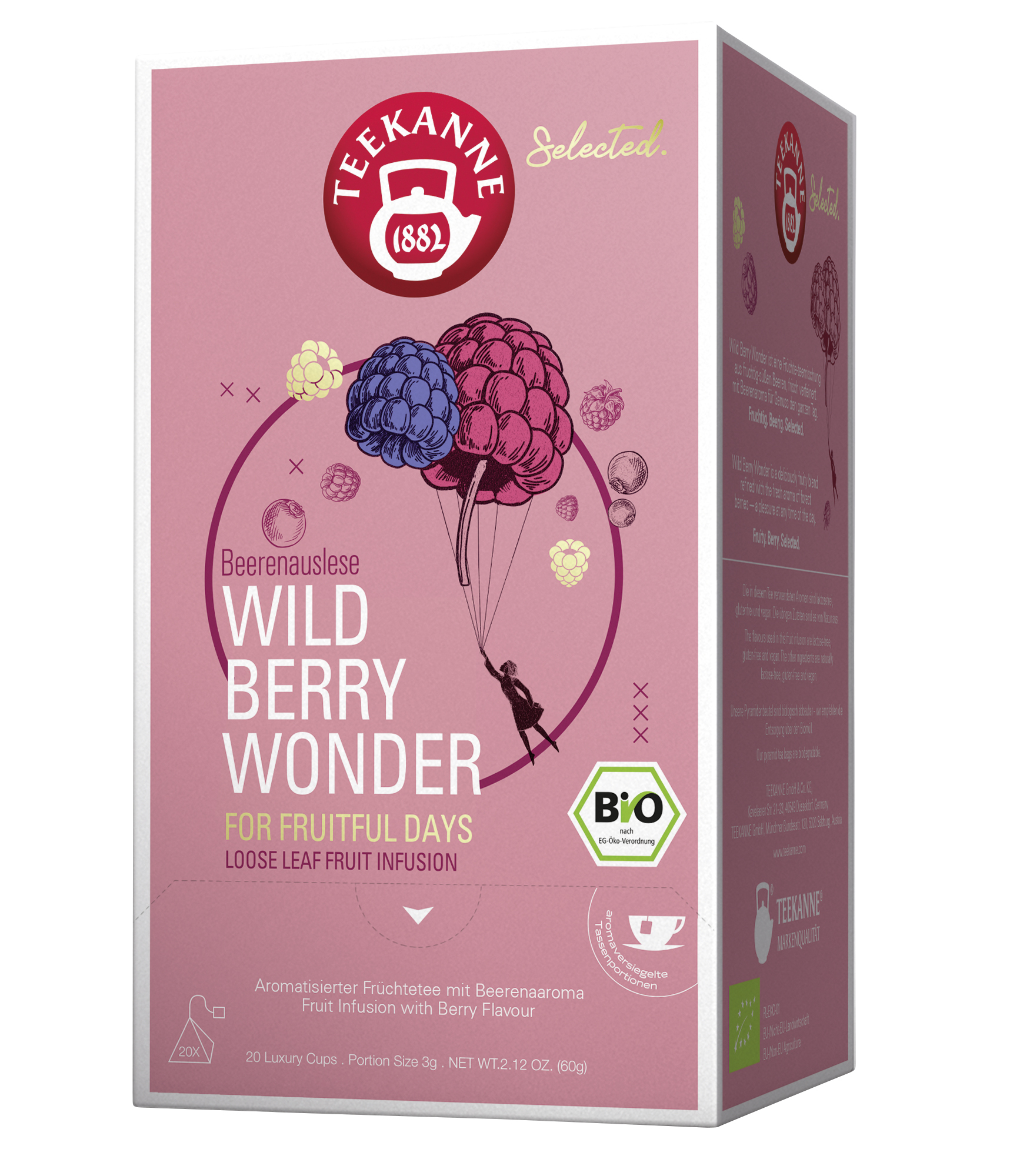 BIO Tee Luxury Cup Wild Berry Wonder 20er