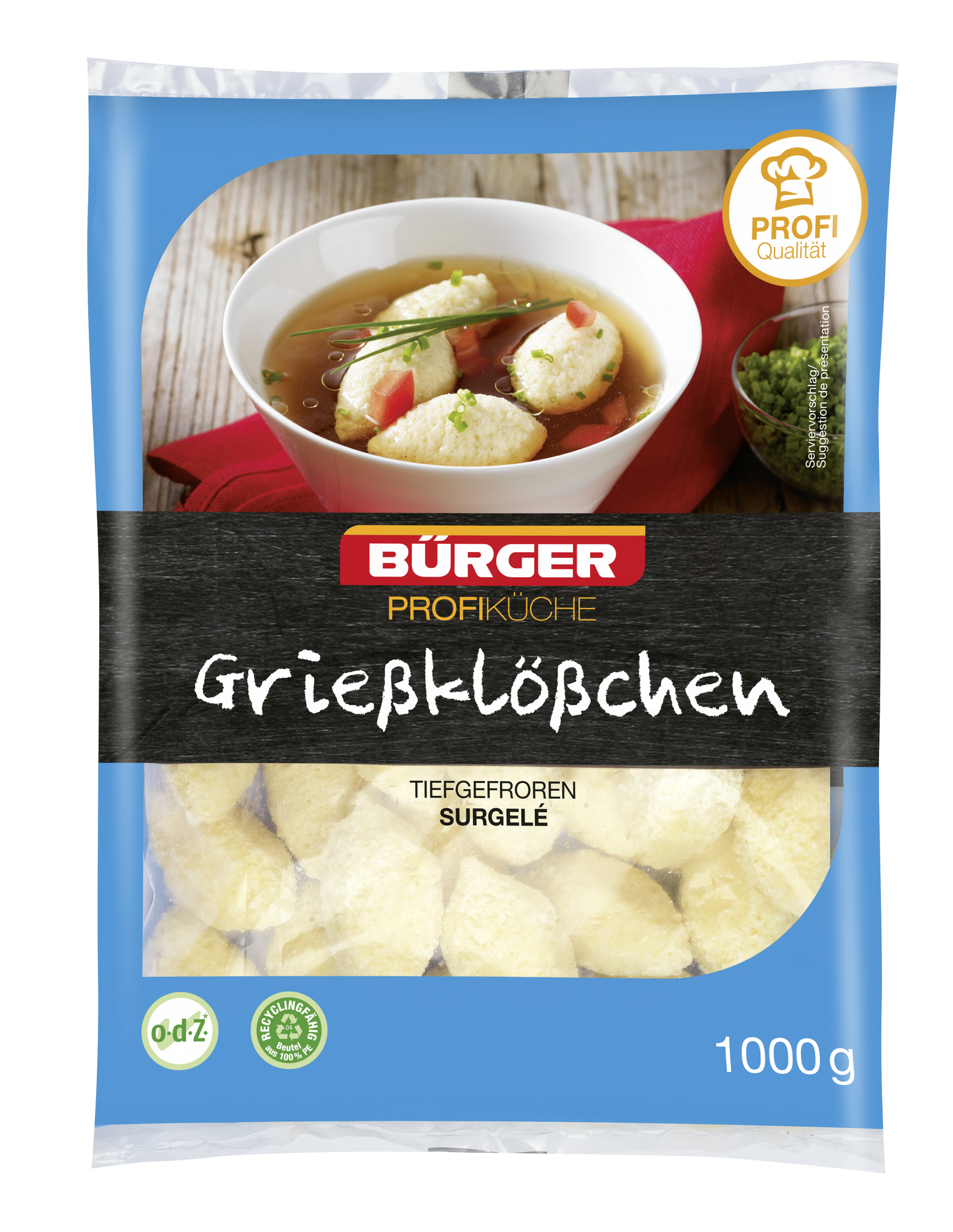 Grießklößchen 15g