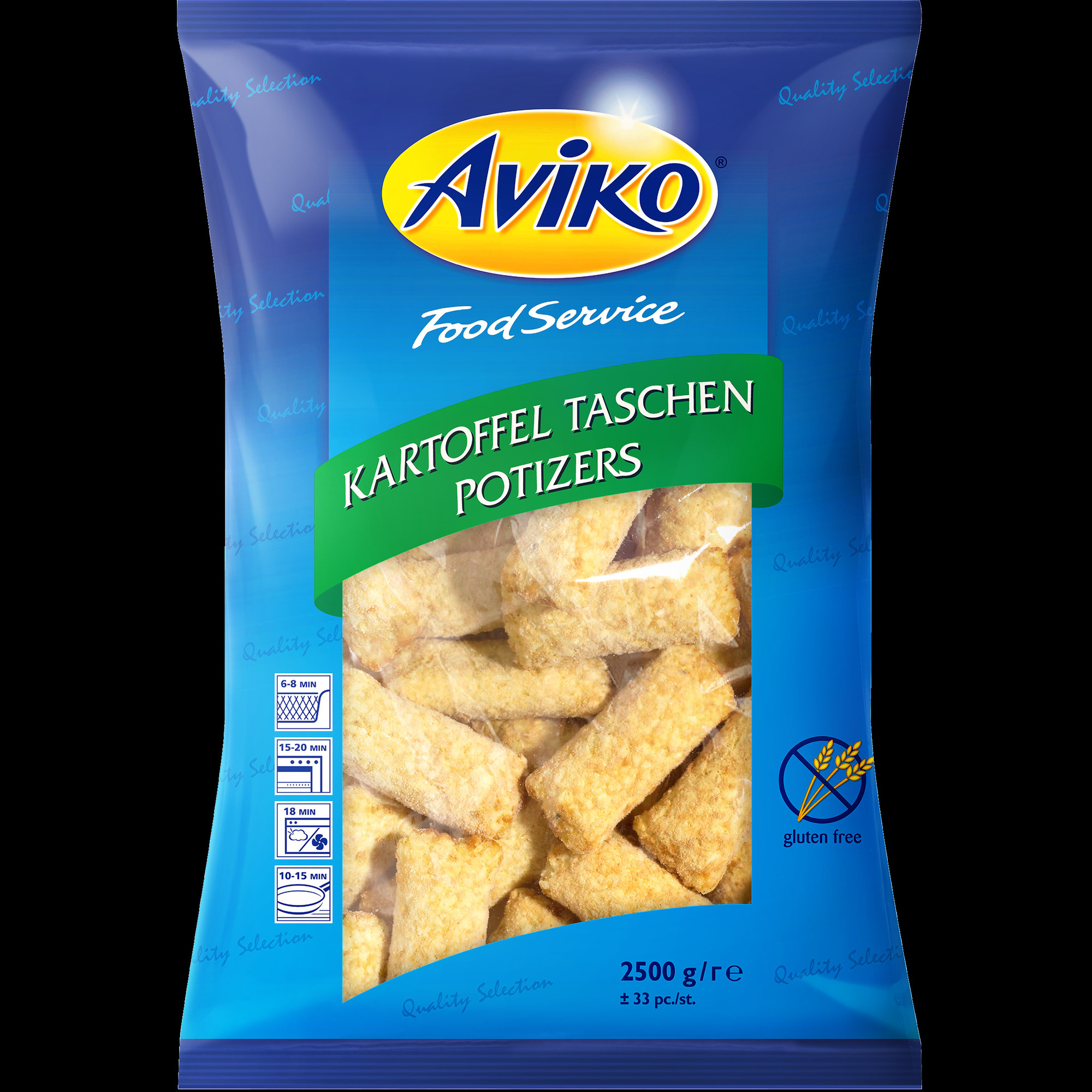 Kartoffel Taschen Potizers 2500g