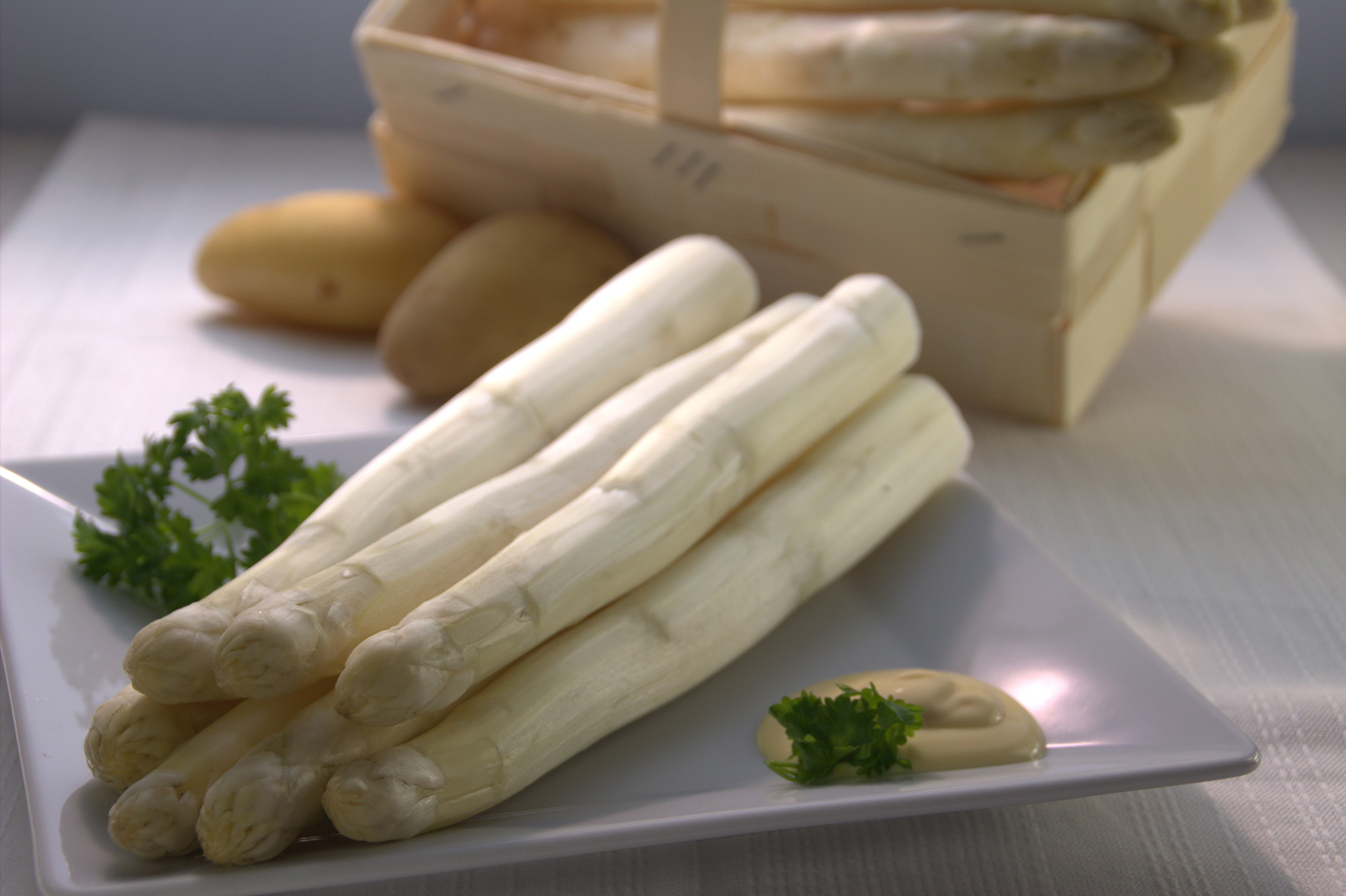 Stangenspargel weiß 16-22 TK 1kg