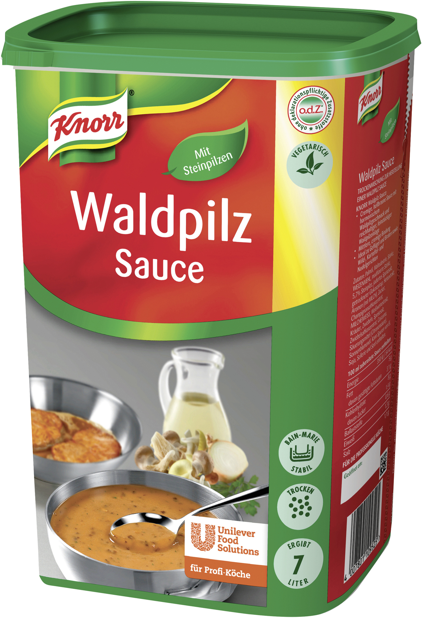 Waldpilz Sauce 1000g | 715328.89764a8bf66a426ba7d805d1bfb0c3d1