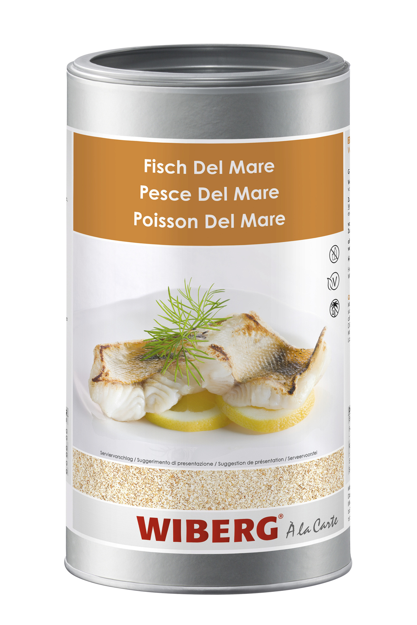 Fisch Del Mare Würzmischung mit Meersalz (1100g ) 1200ml
