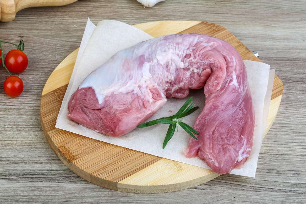 Schweine-Filet mit Kopf ohne Kette