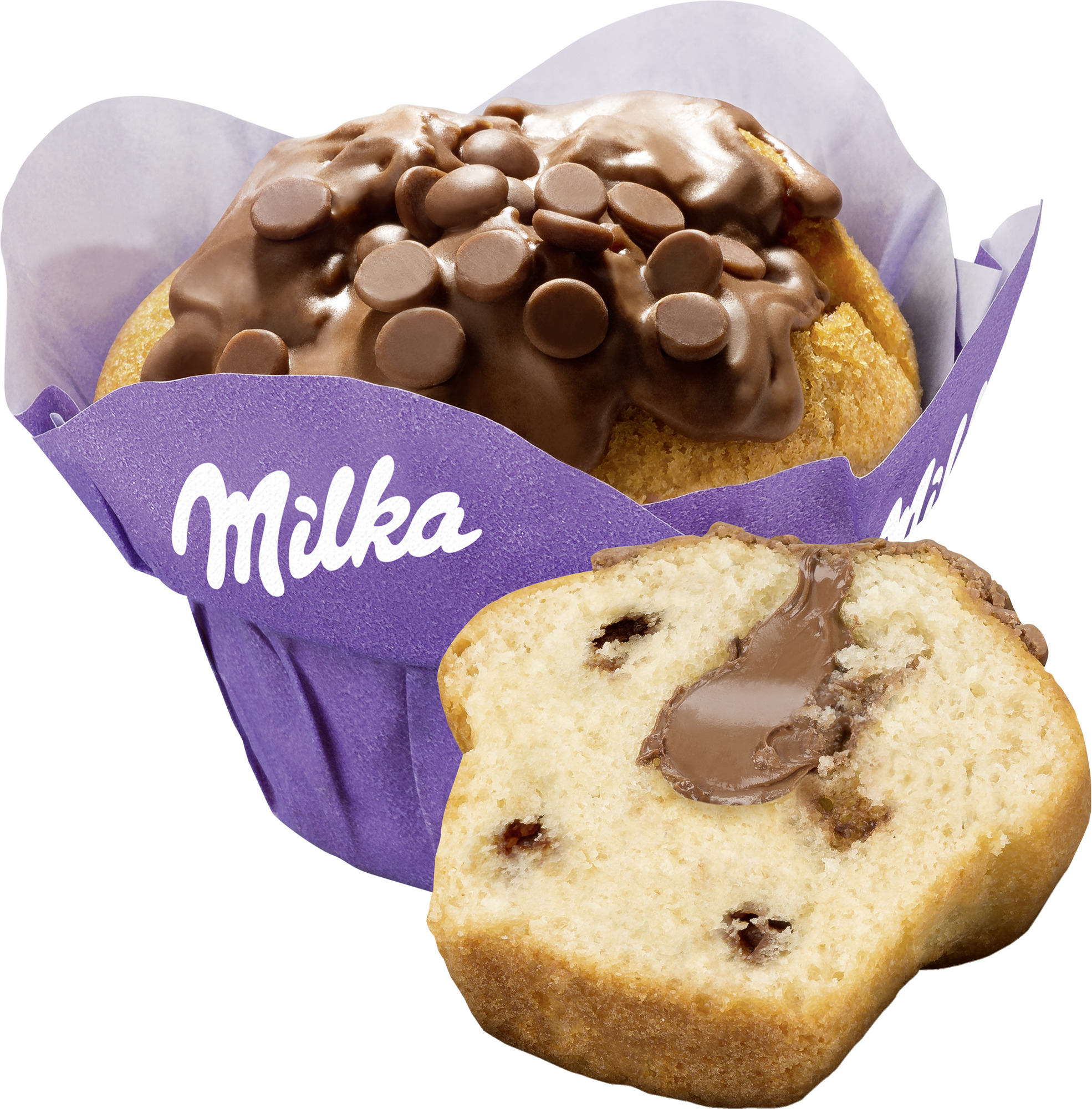Muffin mit Milka gefüllt 110g