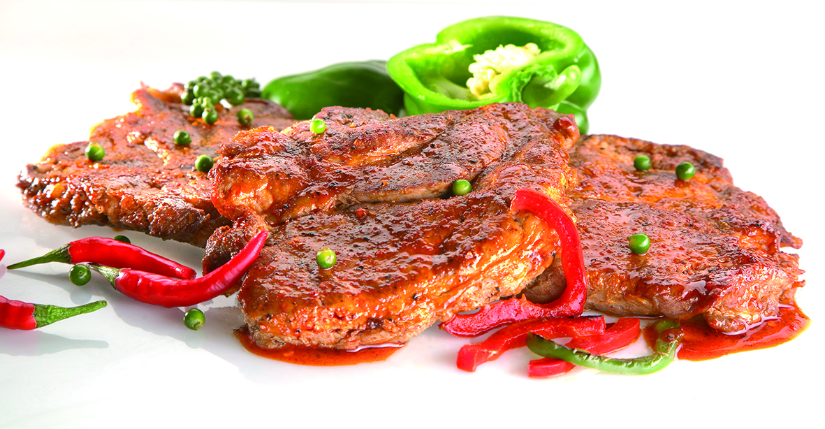 Schweinenackensteak meliert 150g