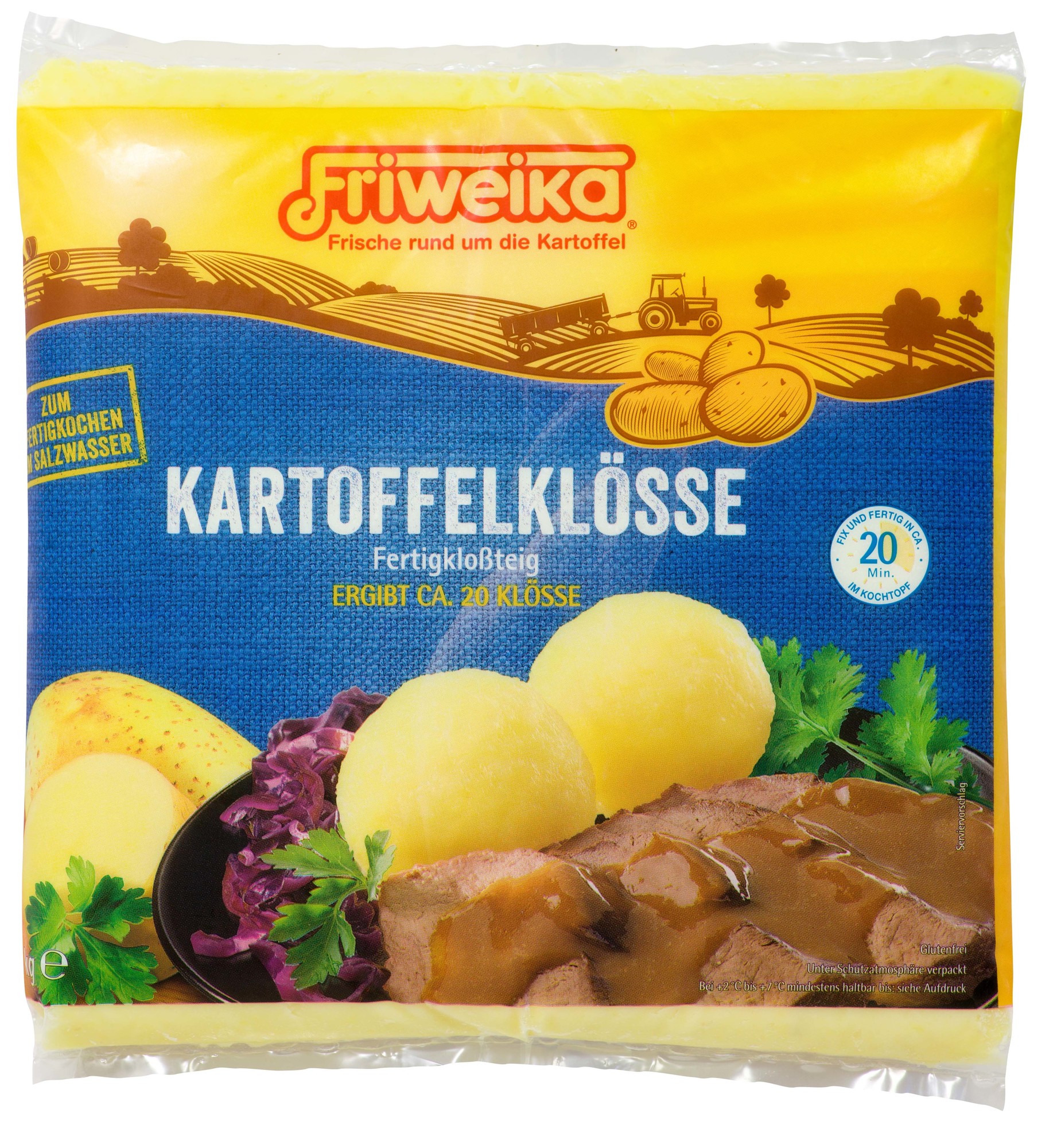 Klossteig Kartoffelklösse 2000g