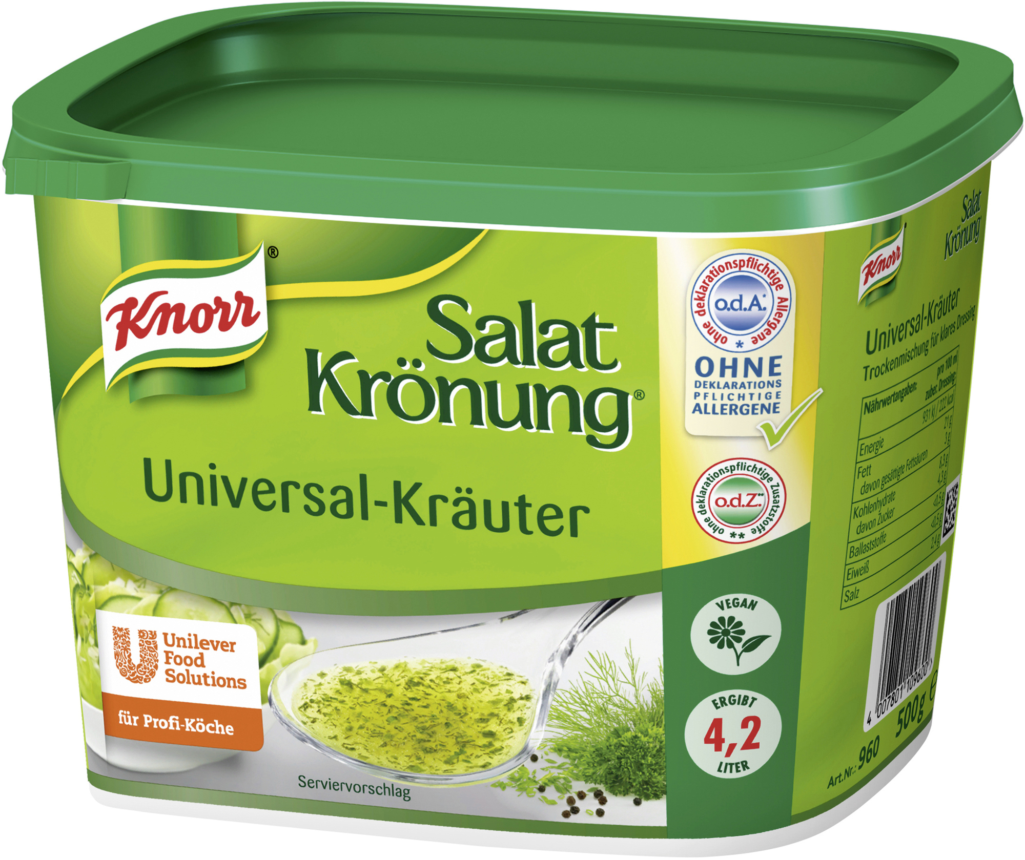 Salatkrönung Universal-Kräuter 500 g