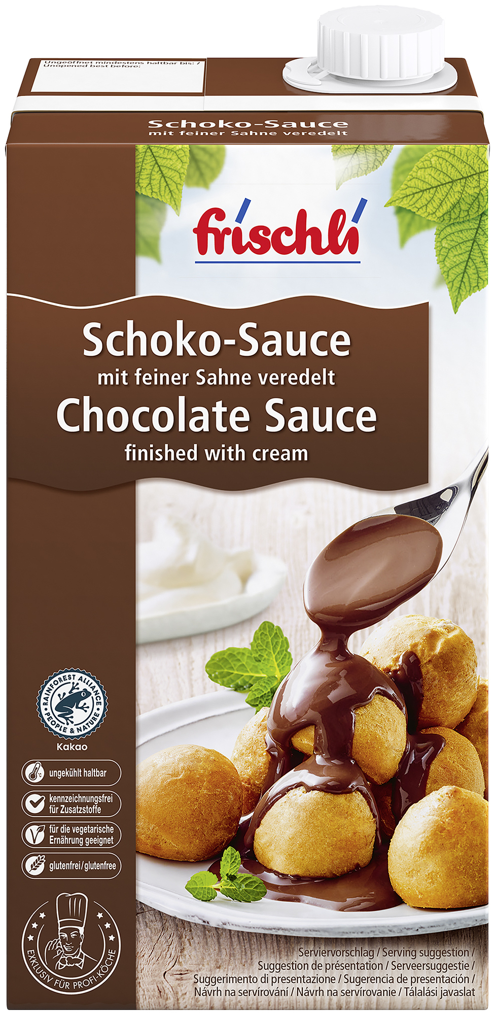 Schoko-Sauce aus Sahne 1000ml