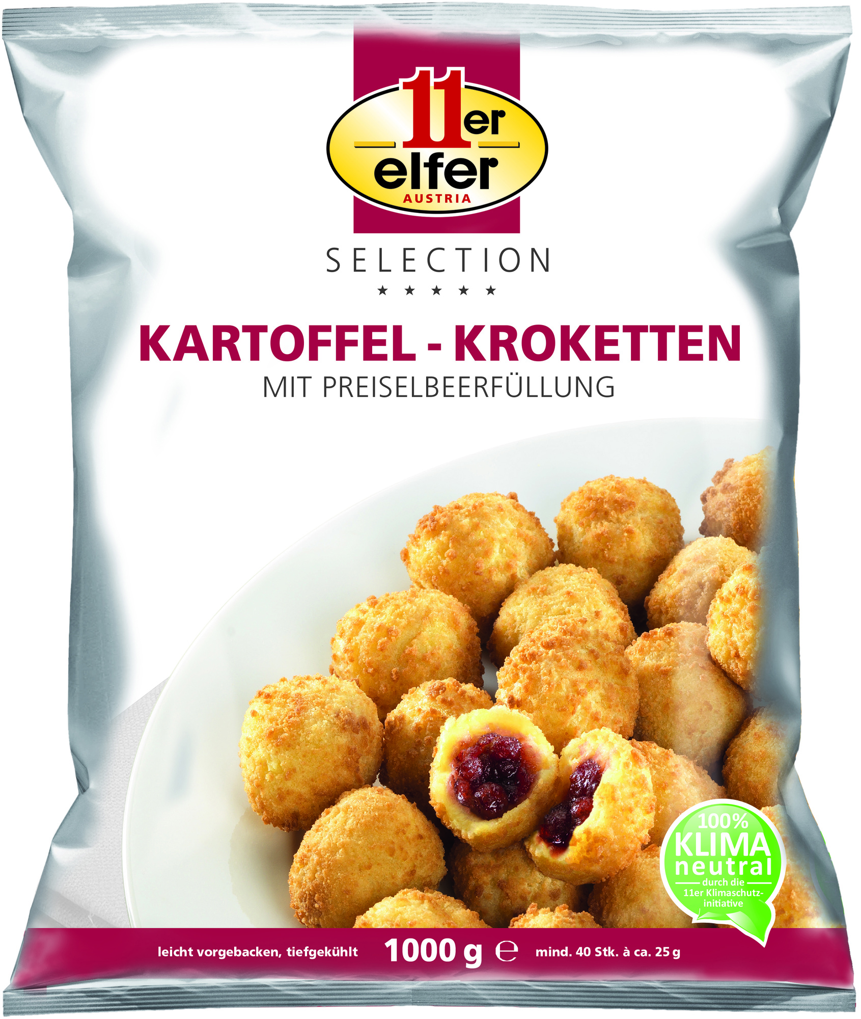 Kroketten mit Preiselbeerfüllung 25g