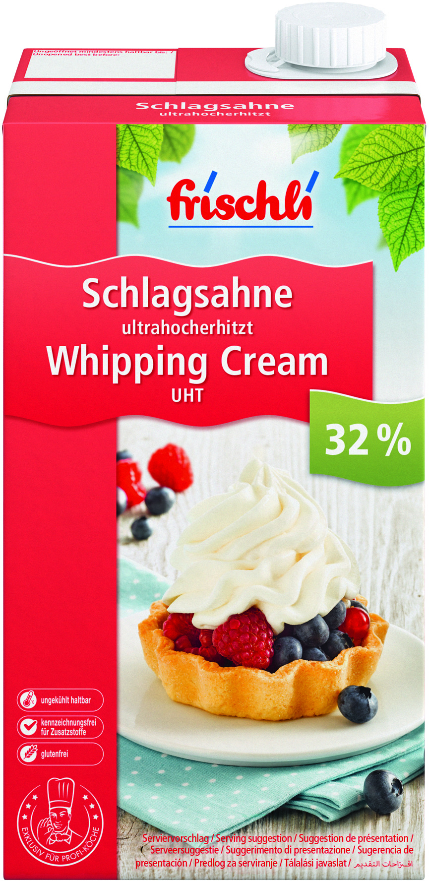 H-Schlagsahne 32 % Fett 1000g