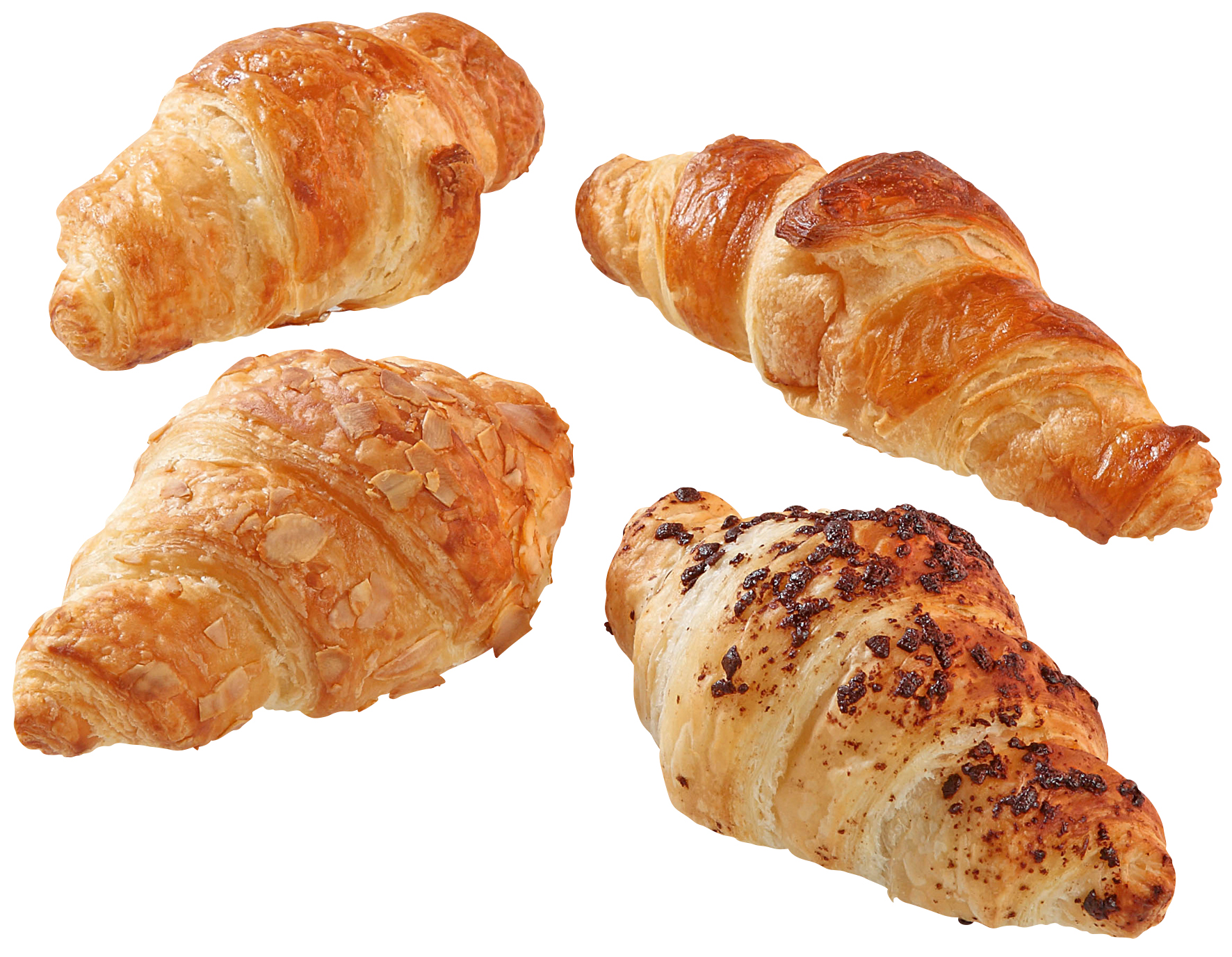 Mini-Buttercroissant-Mischkiste 4-fach sortiert á 40g