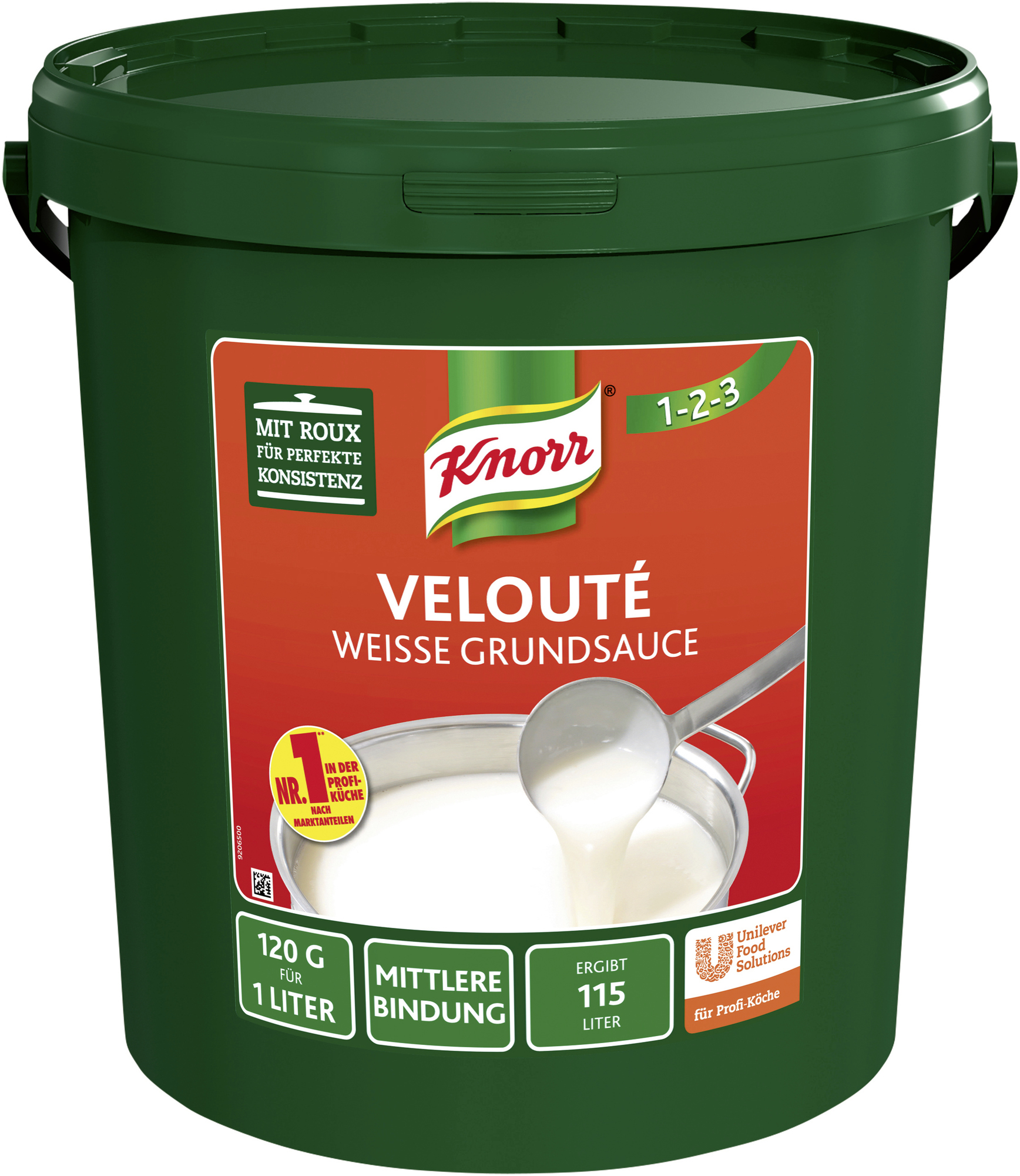 Velouté Weisse Grundsauce 12,5kg | 433701.89764a8bf66a426ba7d805d1bfb0c3d1