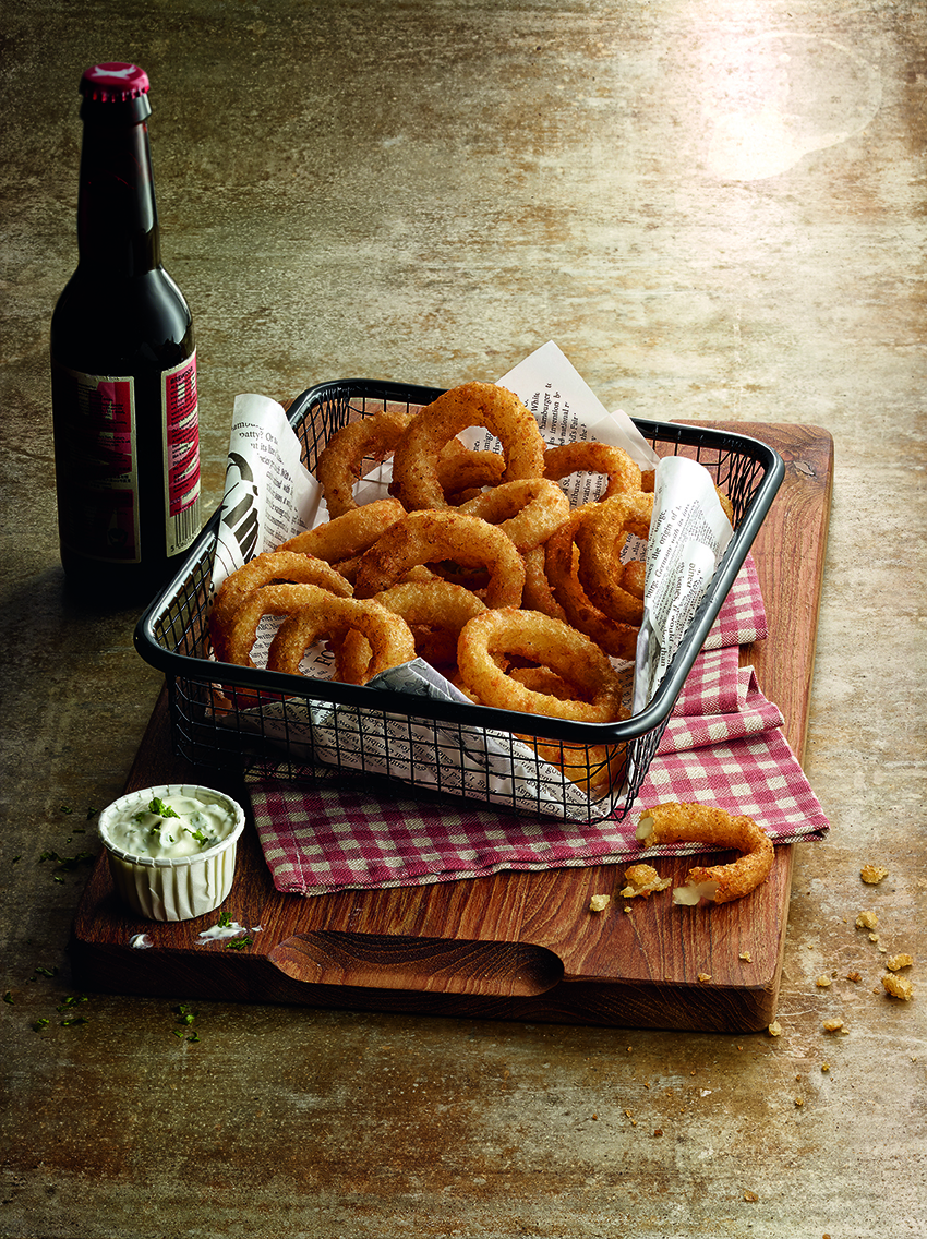 Beer Battered Onion Rings Thick 1000g