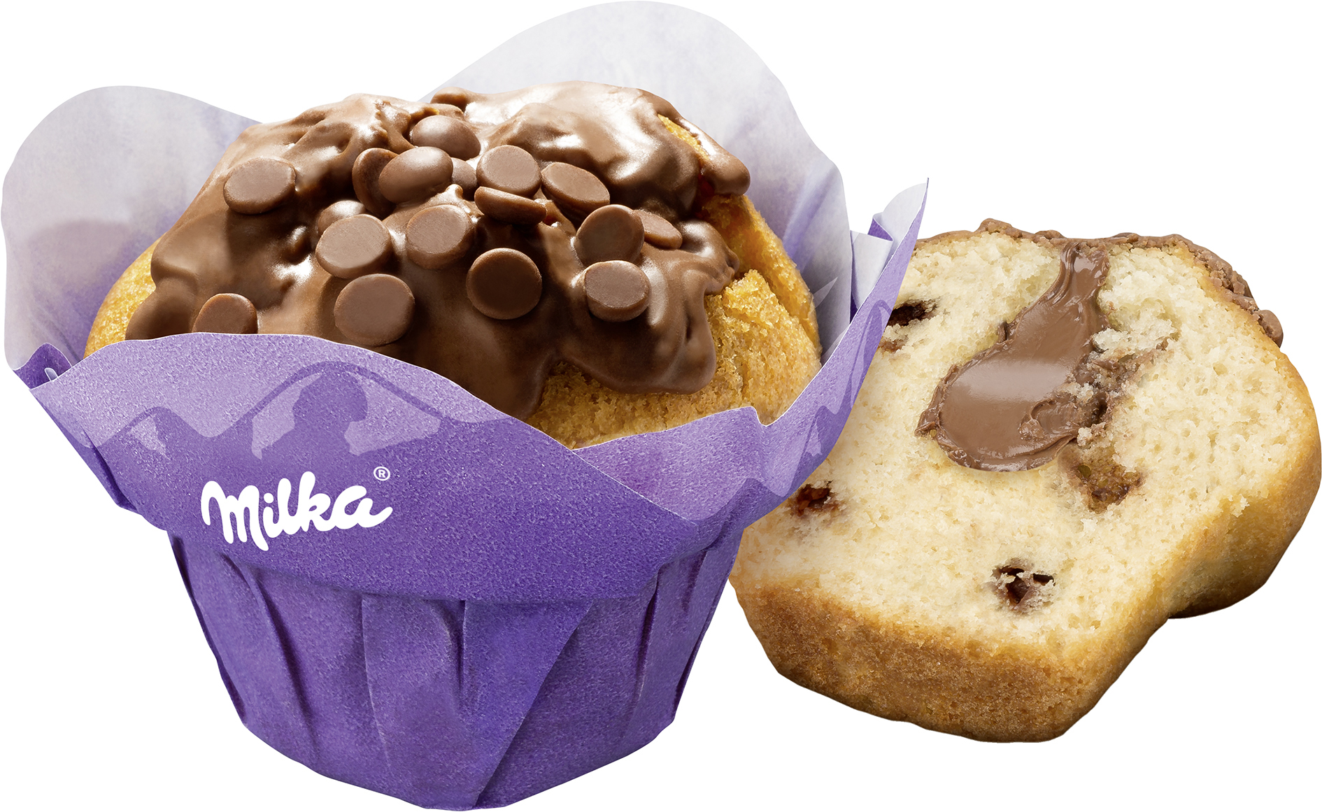 Muffin mit Milka gefüllt 110g