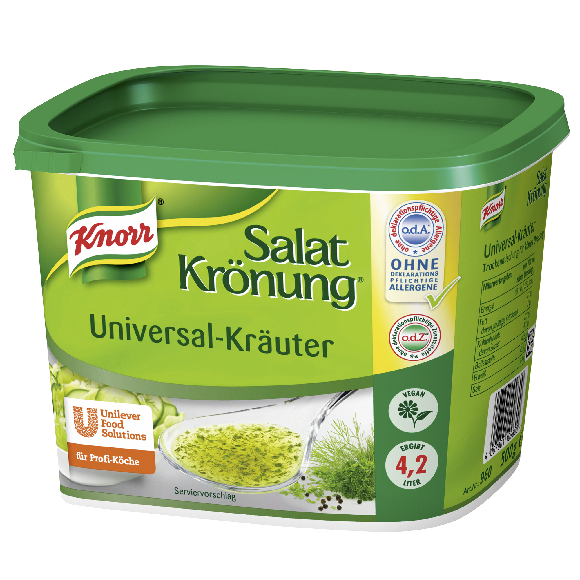 Salatkrönung Universal-Kräuter 500g