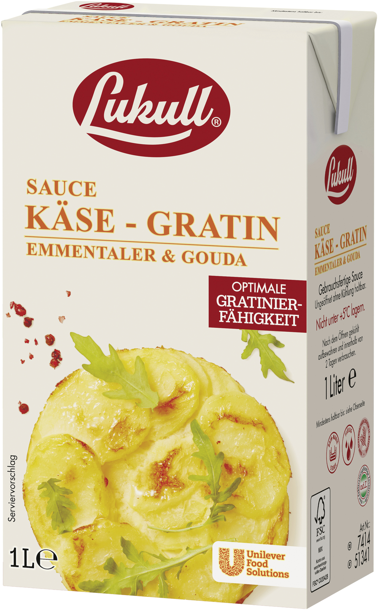 Käse Gratin Sauce 1000ml